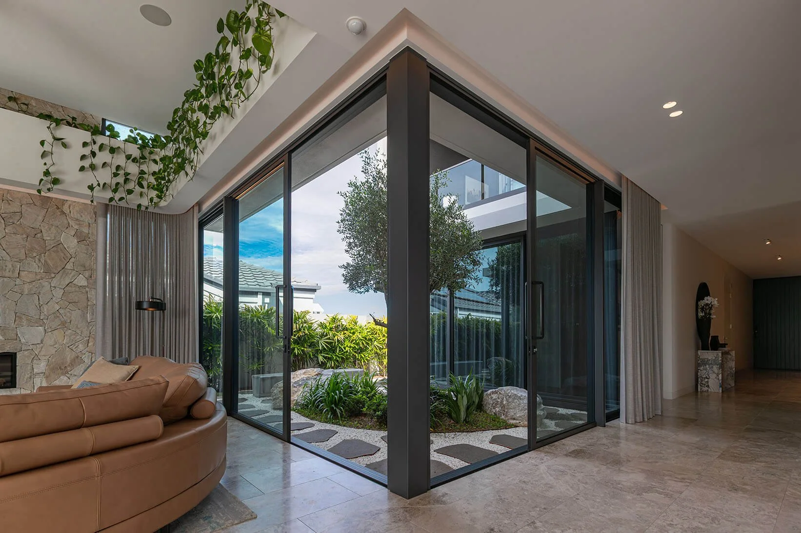 A modern home with Bradnam's windows