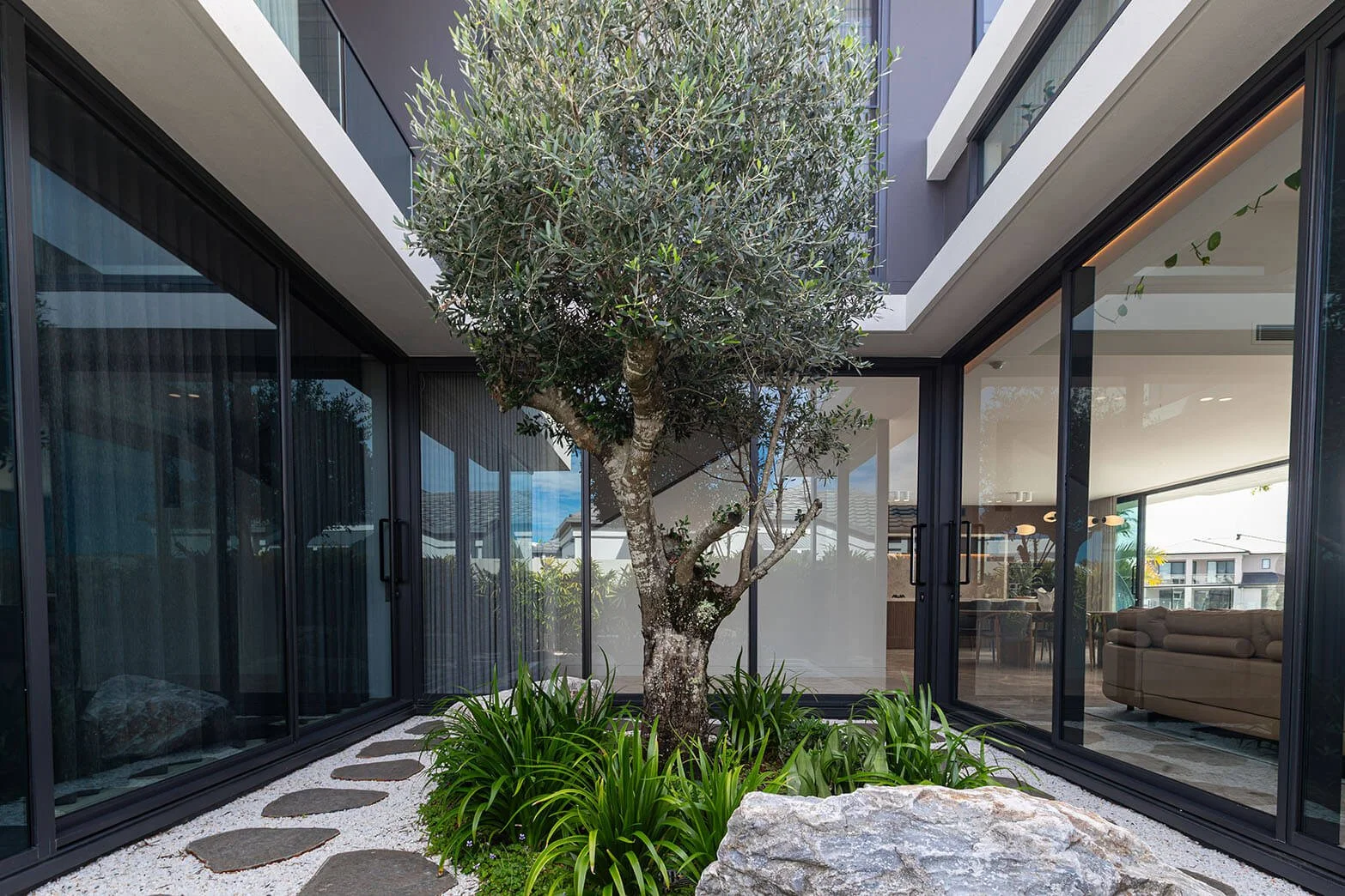 A modern home with Bradnam's windows