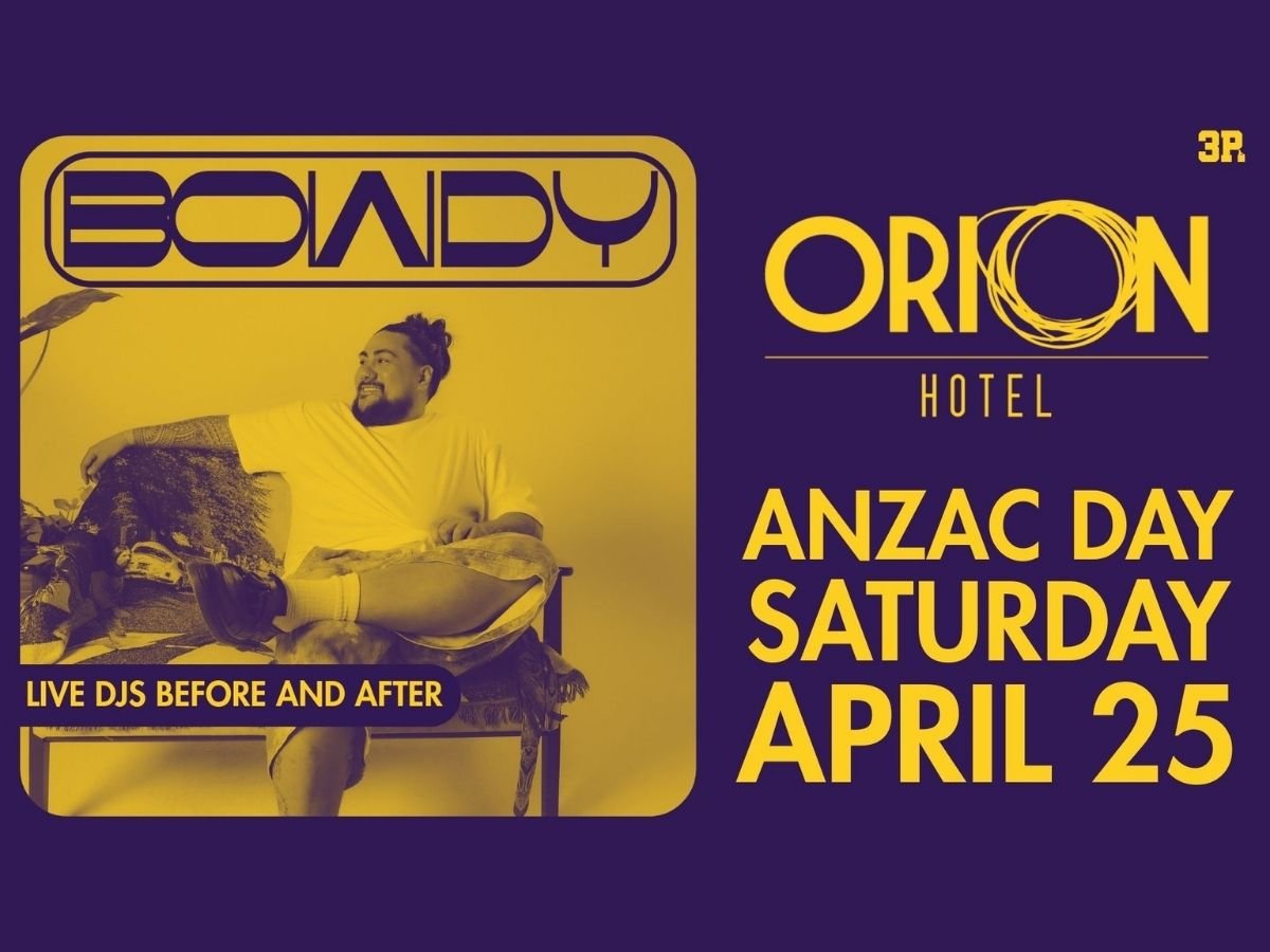 ANZAC Day DJ poster