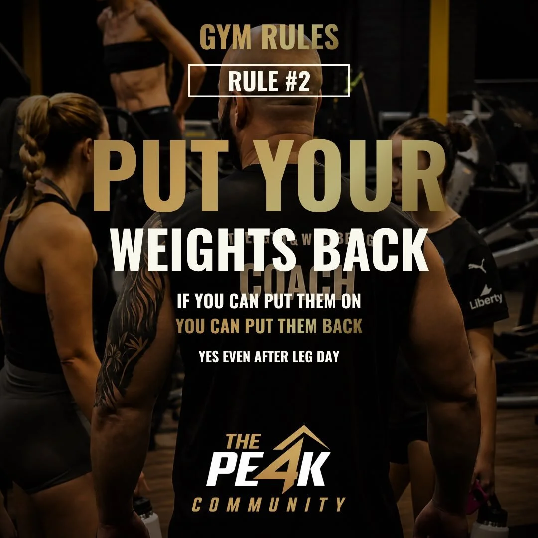 Put your weights back&hellip;
yes, even after leg day!
Respect the gym. Respect the community. 👊
#THEPE4K #GymRules #THEPE4KCommunity #LegDay #RespectTheGym