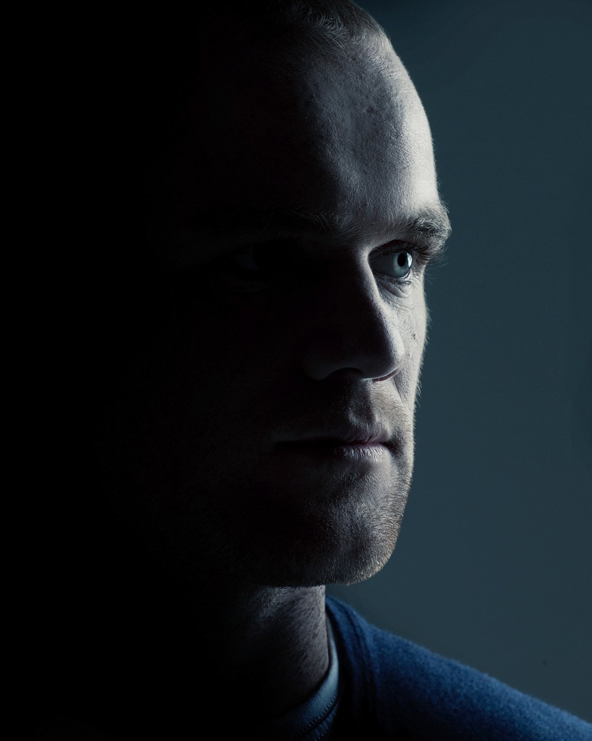Portrait of Footballer Wayne Rooney