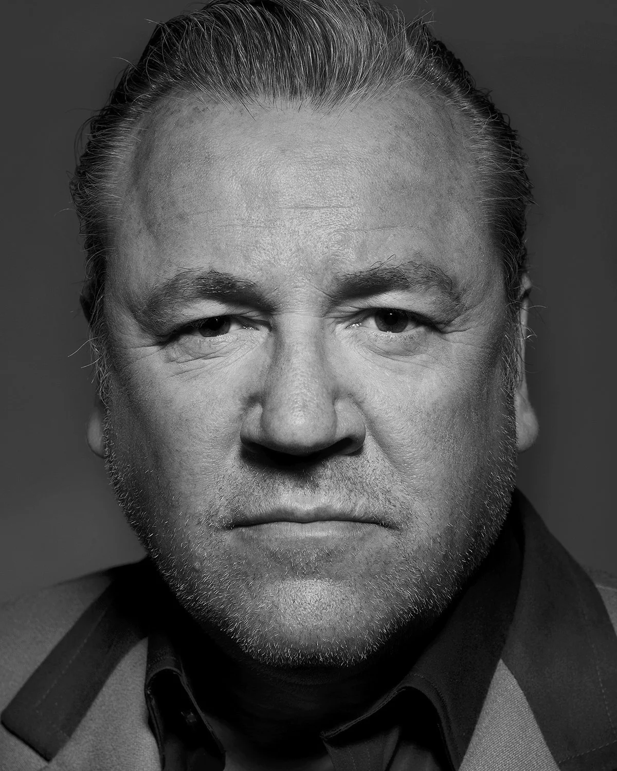 Portrait of actor Ray Winstone