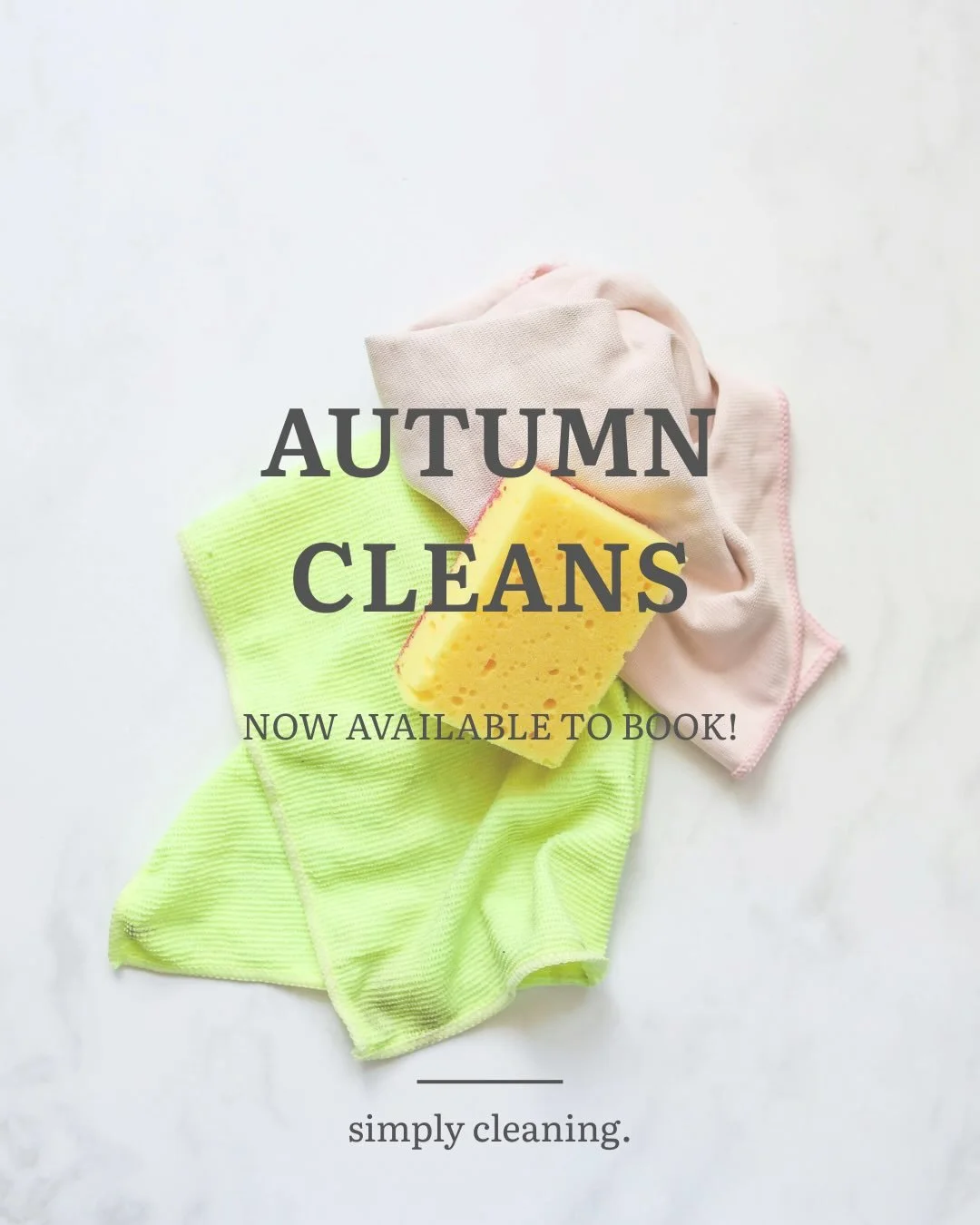 Step into autumn with a home that feels completely refreshed 🍂

Our signature deep clean is designed to restore your space after summer, removing built-up dust, residue, and hidden grime.

Thorough, detailed, and done properly.

DM to enquire or boo