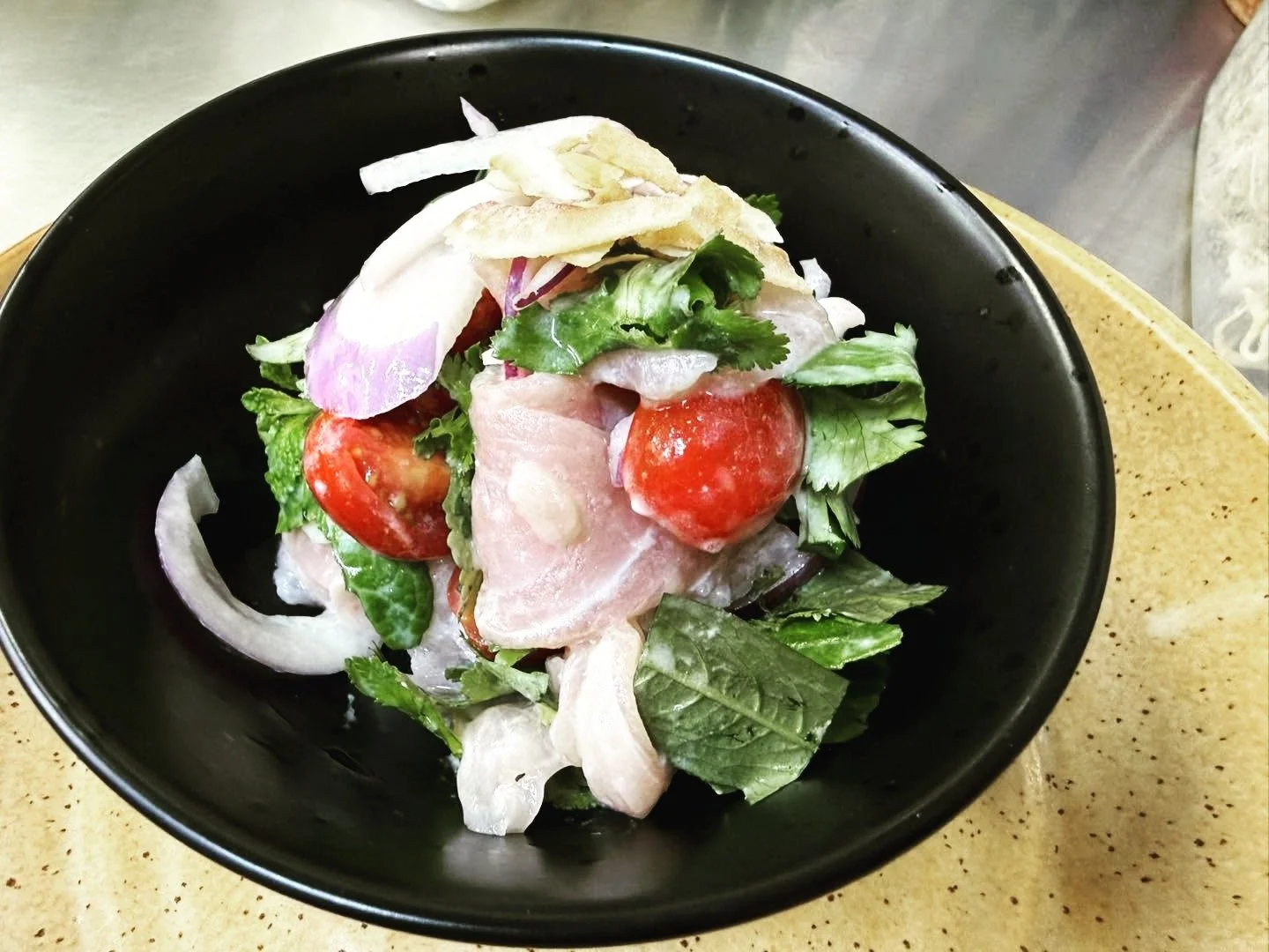 Want to know what's not cooking @madamabutterfly_wellington tonight!

Come and try our Nam&rsquo;s-style kingy ceviche with red nahimjim, lime &amp; coconut! 🥥 🐟
-
-
-
#foodporn #vietnamese #wellington #modernasian #fusionasian