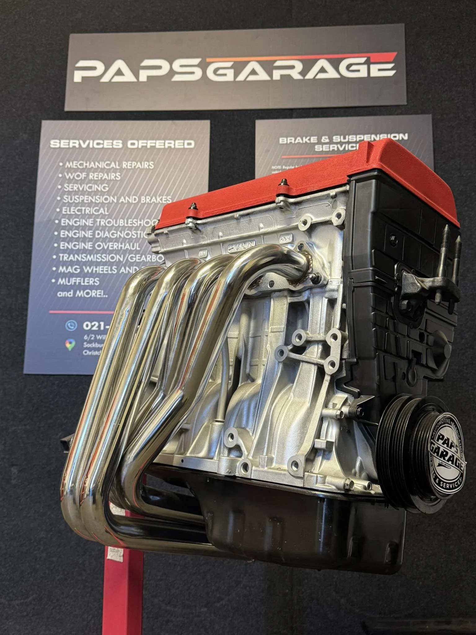 Honda B Series 4-1 stainless steel headers available in store and on-line