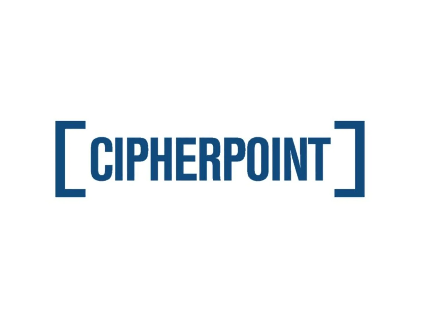 Cipherpoint logo with blue text and brackets