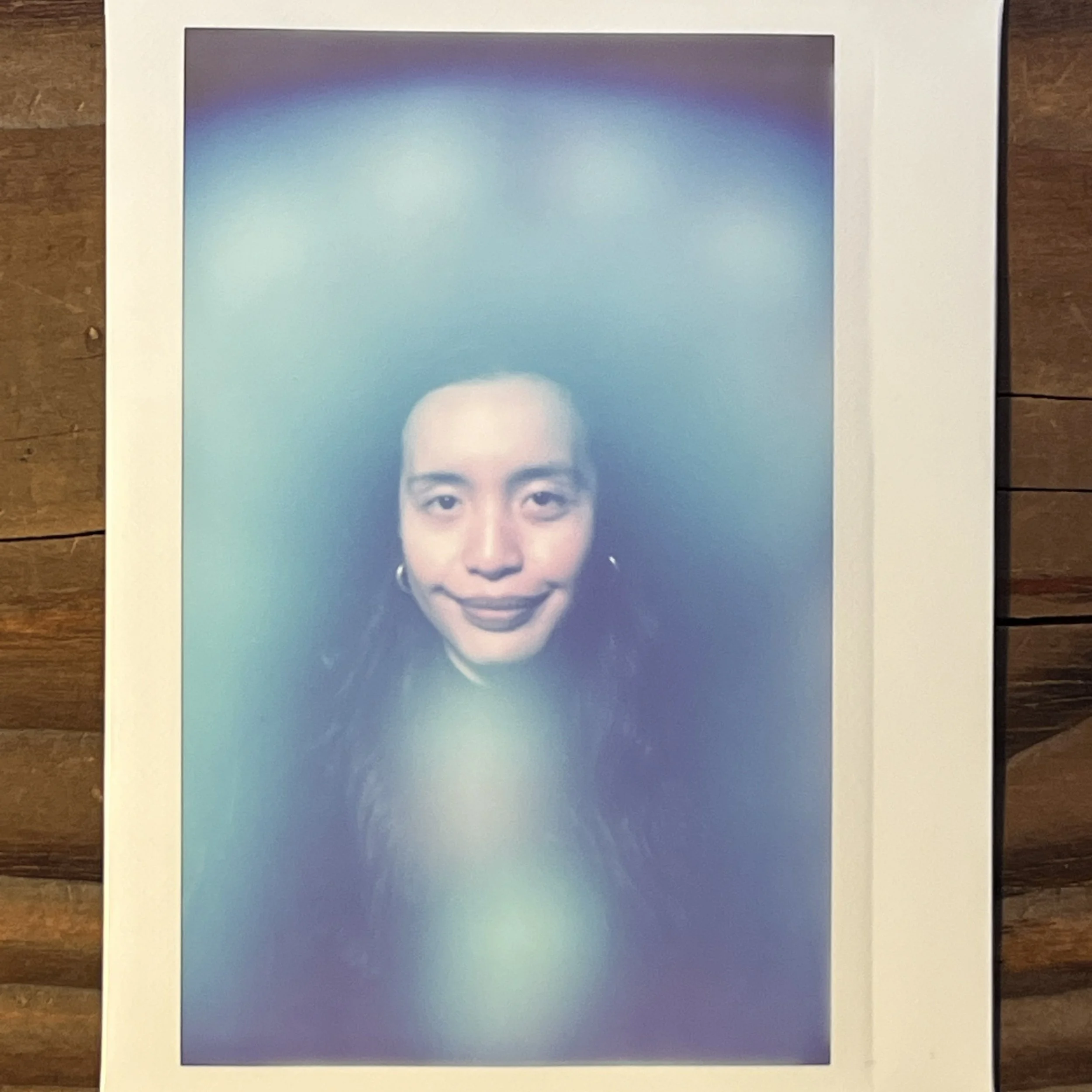  LA woman &amp; her aura photo