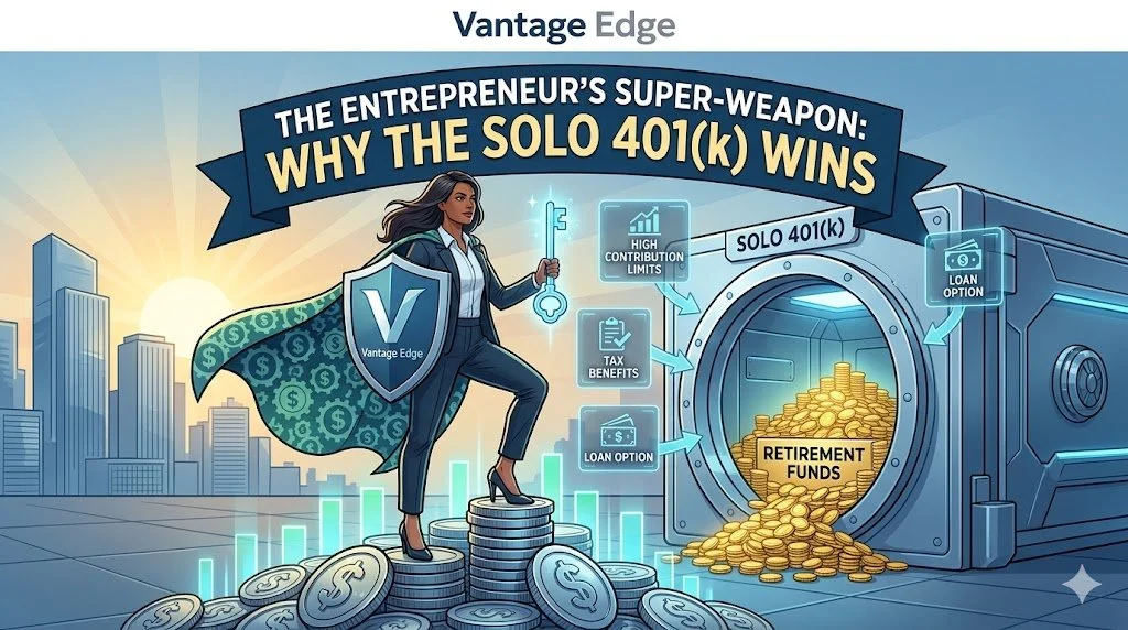 The Entrepreneur’s Super-Weapon: Why the Solo 401(k) Wins