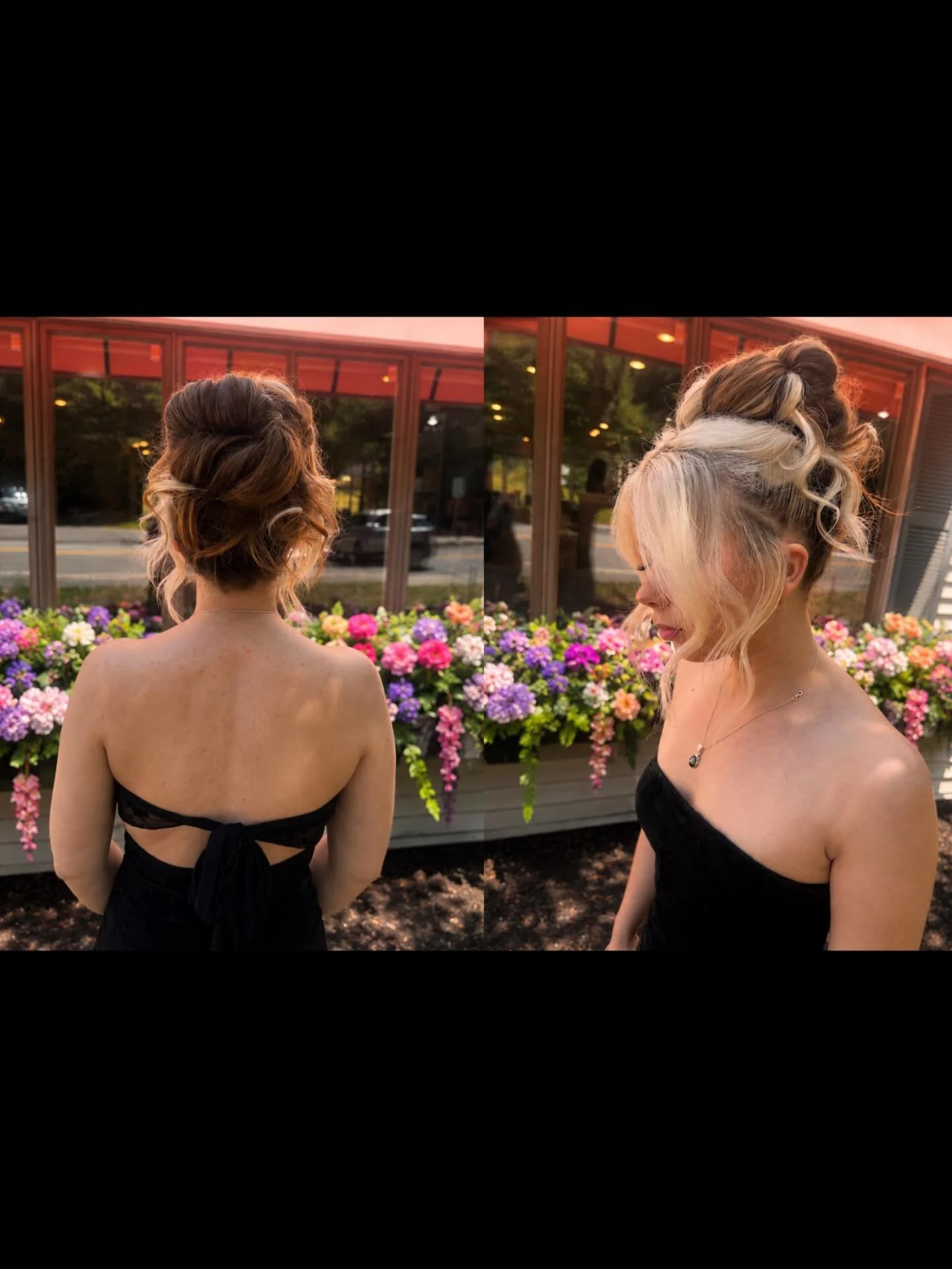 Practice makes perfect. ✨ A trial updo for the gala this Sunday, created by Gia for Emily as they get ready for the big night. We can&rsquo;t wait to see the final look come to life! 💕🎀 #MarieRaeSalon #GalaReady #UpdoGoals #Lexingtonsalon #Walkingl