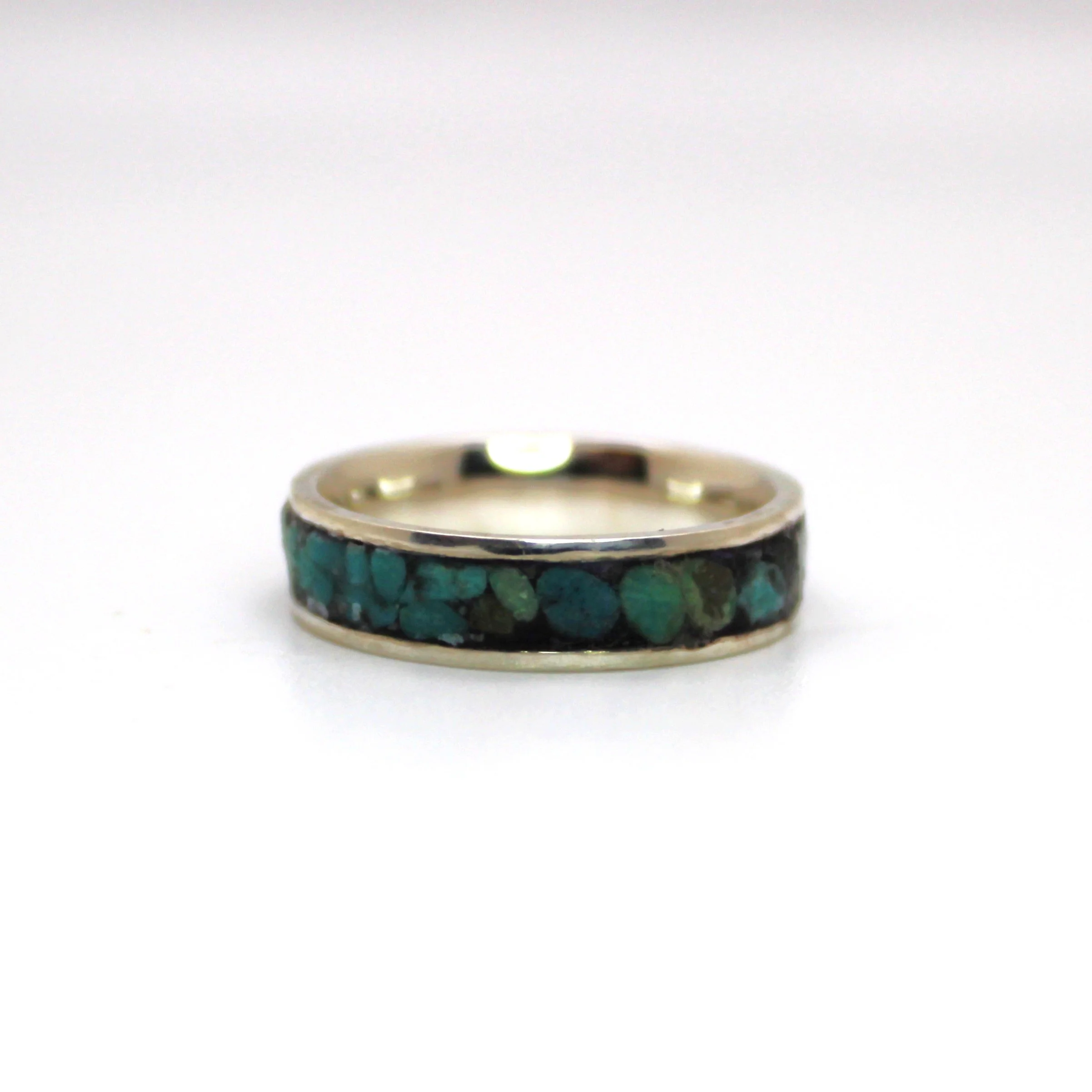 The Inlay - Sterling Silver Stone Inlay