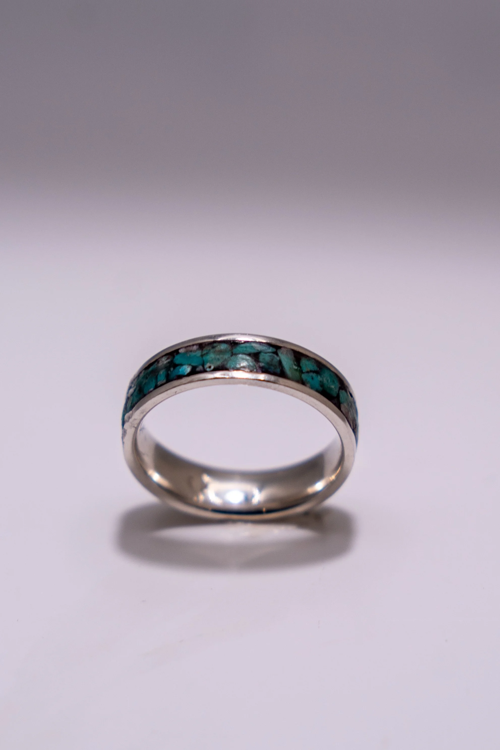 The Inlay - Sterling Silver Stone Inlay