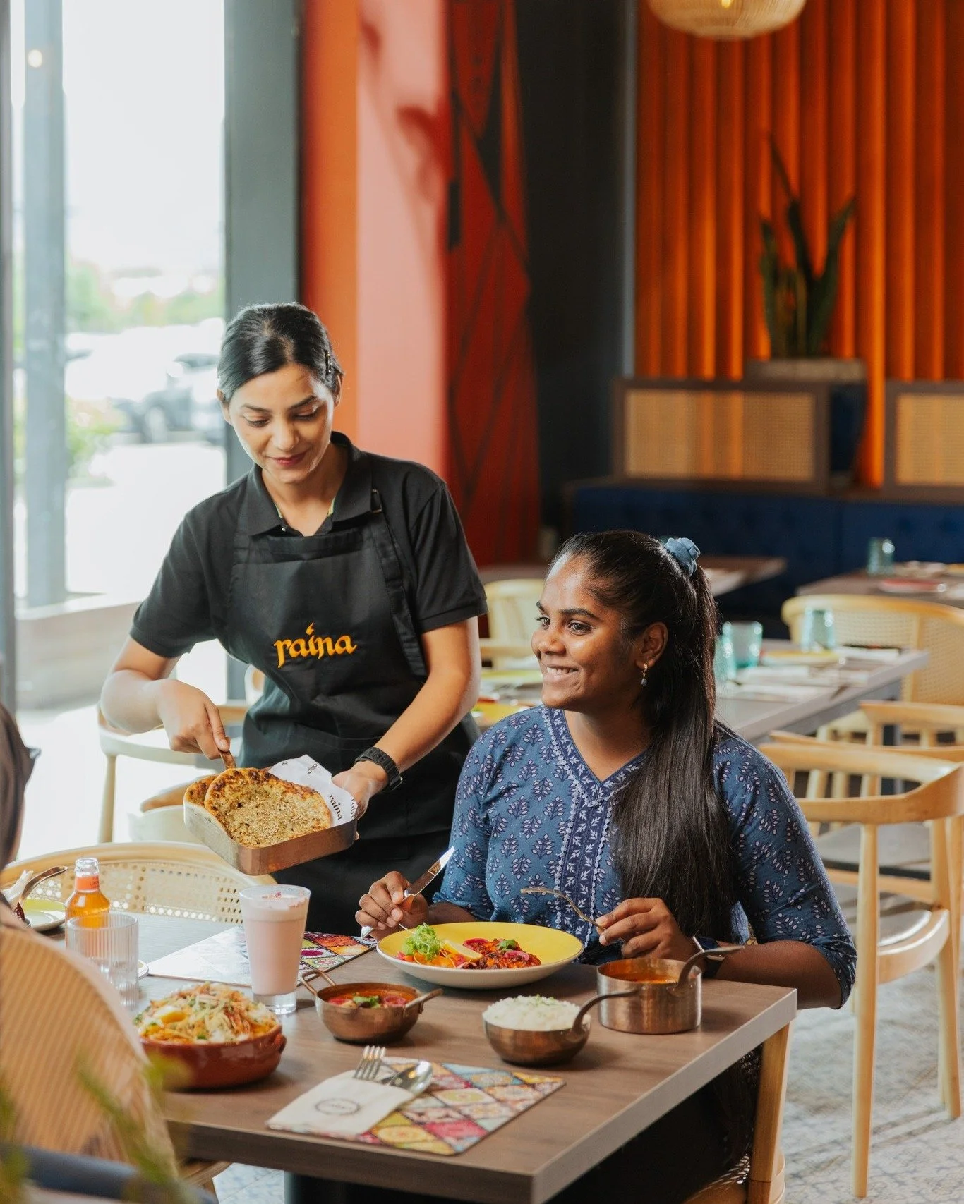 ✨ One arrives on a plate. The other arrives with a smile.

🍛 The food may bring you in, but it's the moments around the table that make you stay.

😊 Come hungry. Leave happy.

🔗 View our menu &amp; book your table using the link in our bio

#Raina