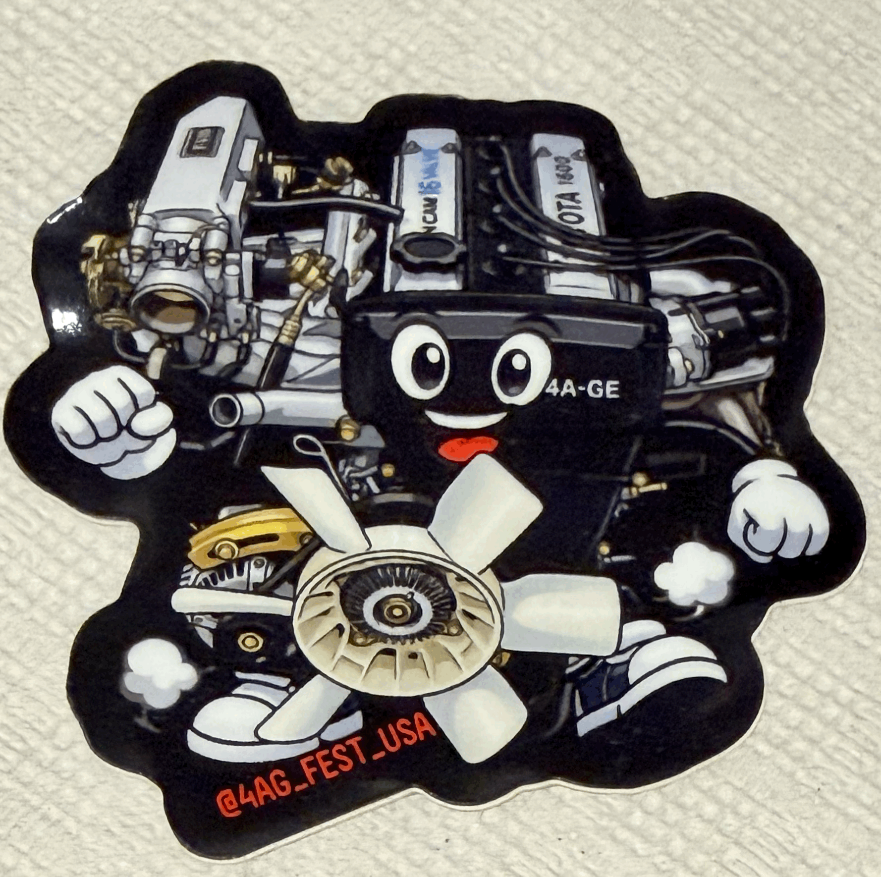 A-G Sticker