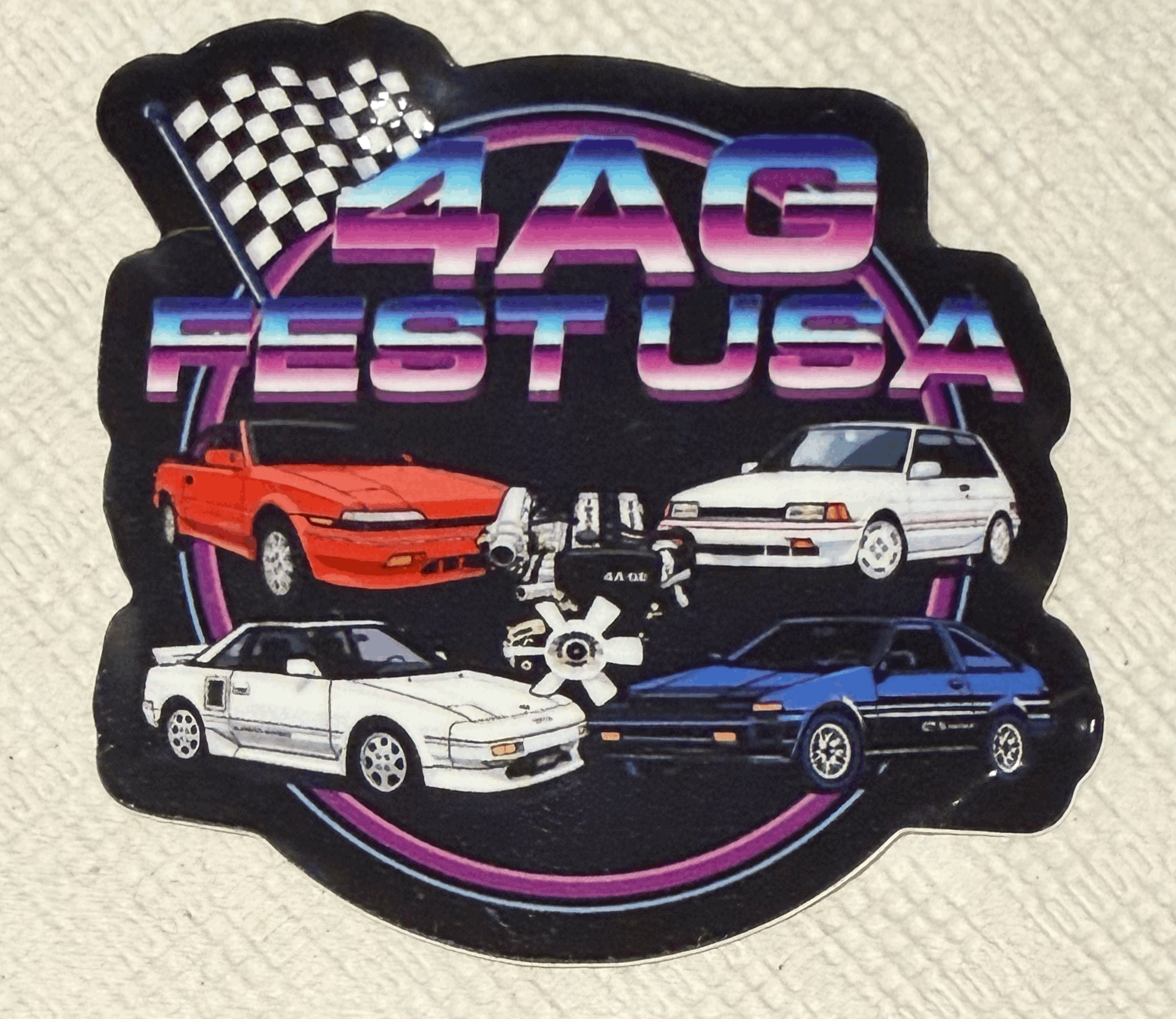 4AG Fest USA Sticker