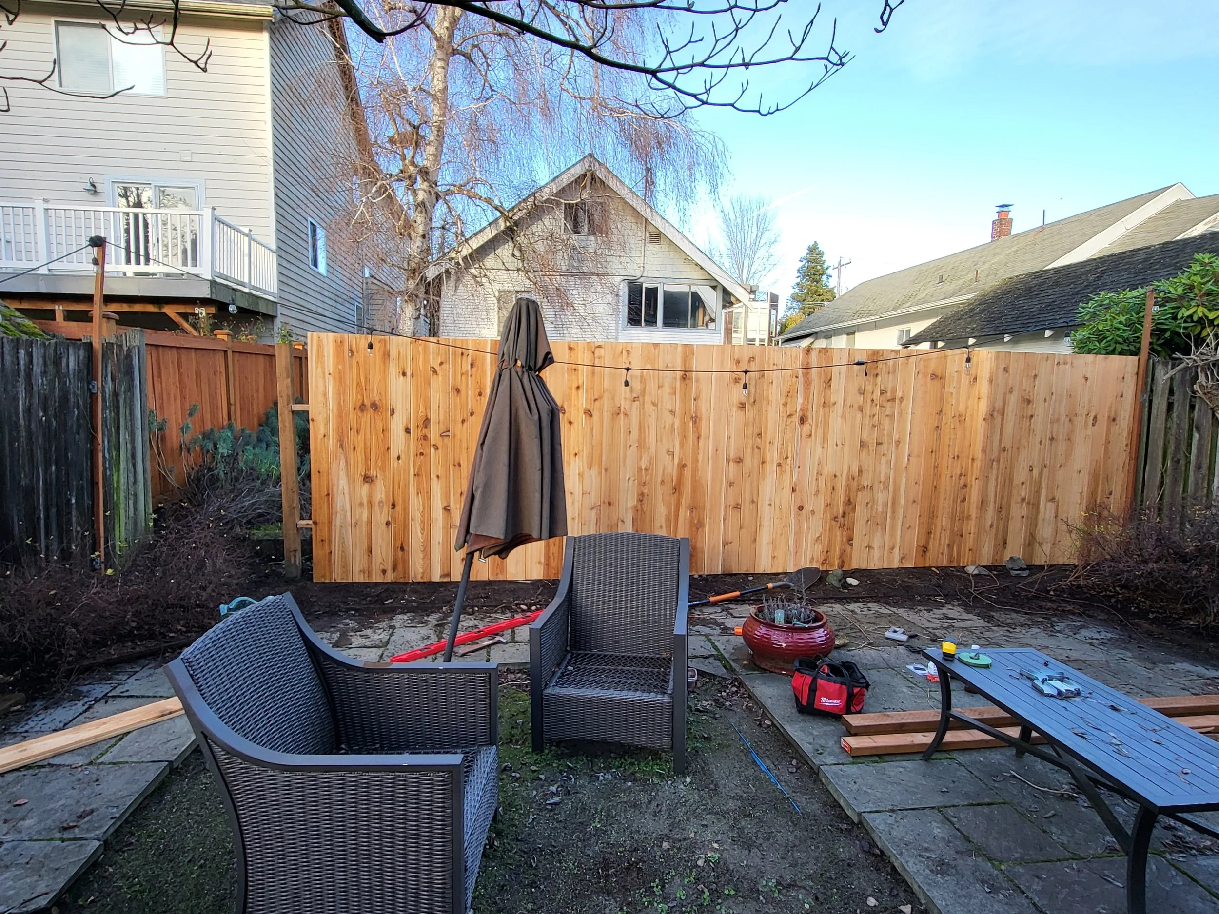 Every fence needs repair at some point and can really upgrade the feel of your yard.