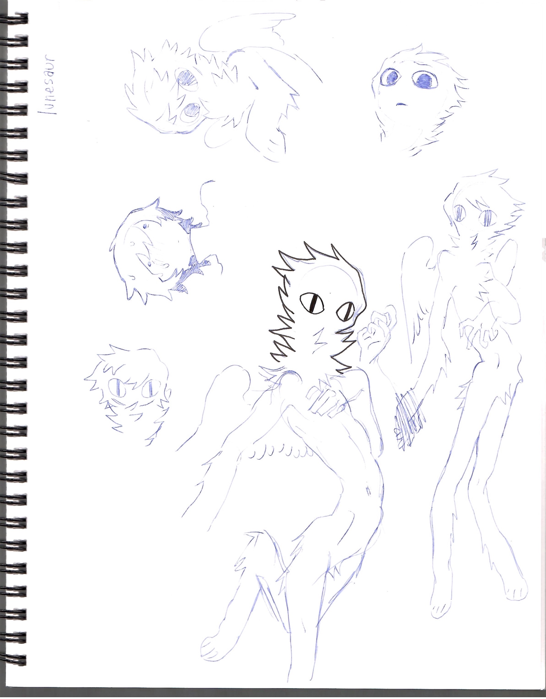 various sketchbook page 39