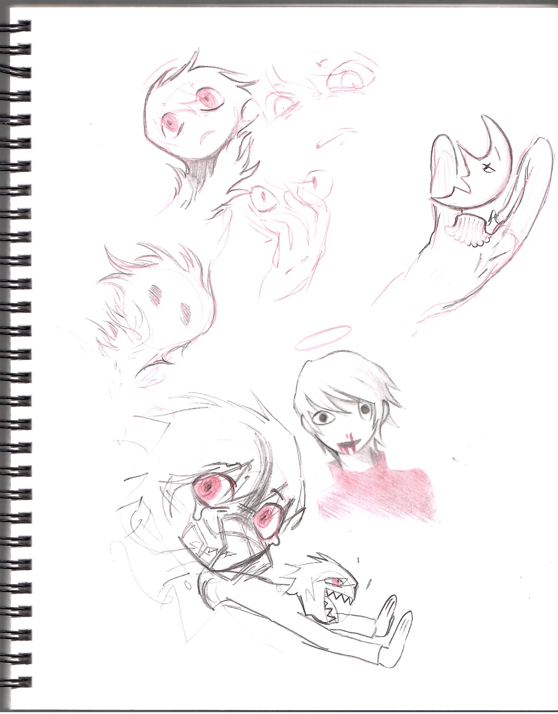 various sketchbook page 10