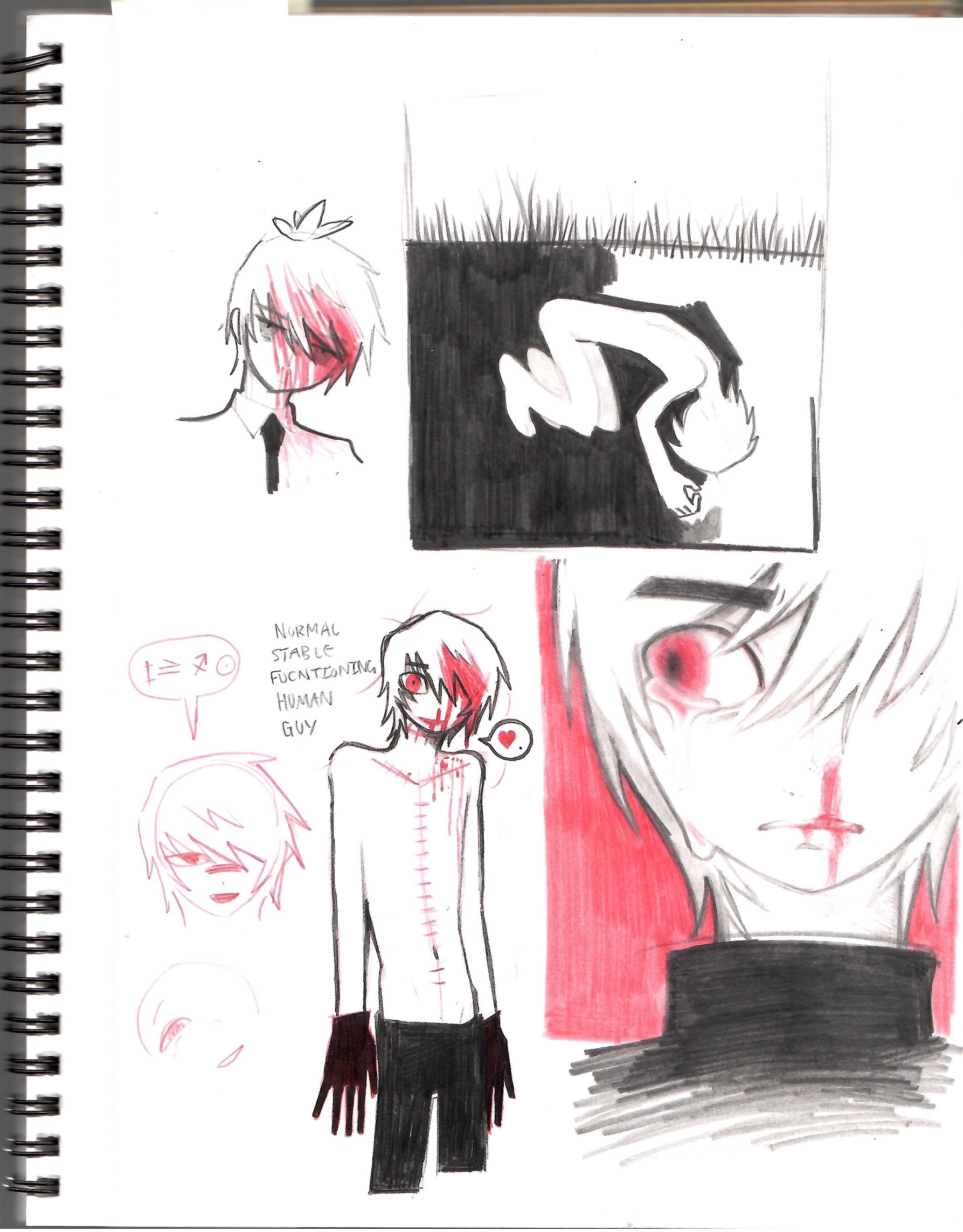 various sketchbook page 26