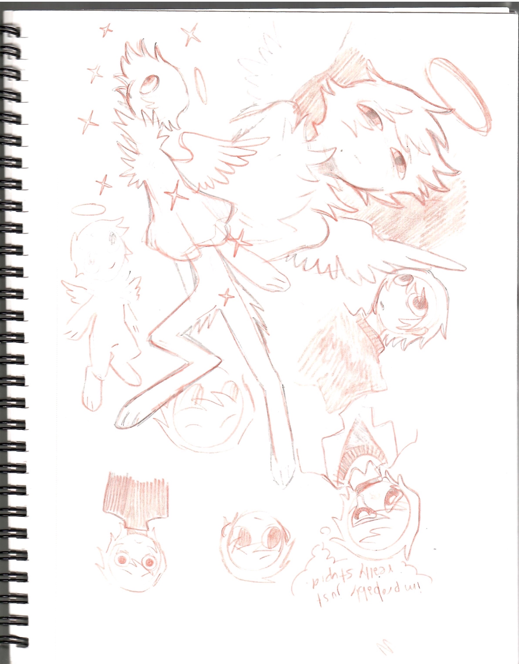 various sketchbook page 37