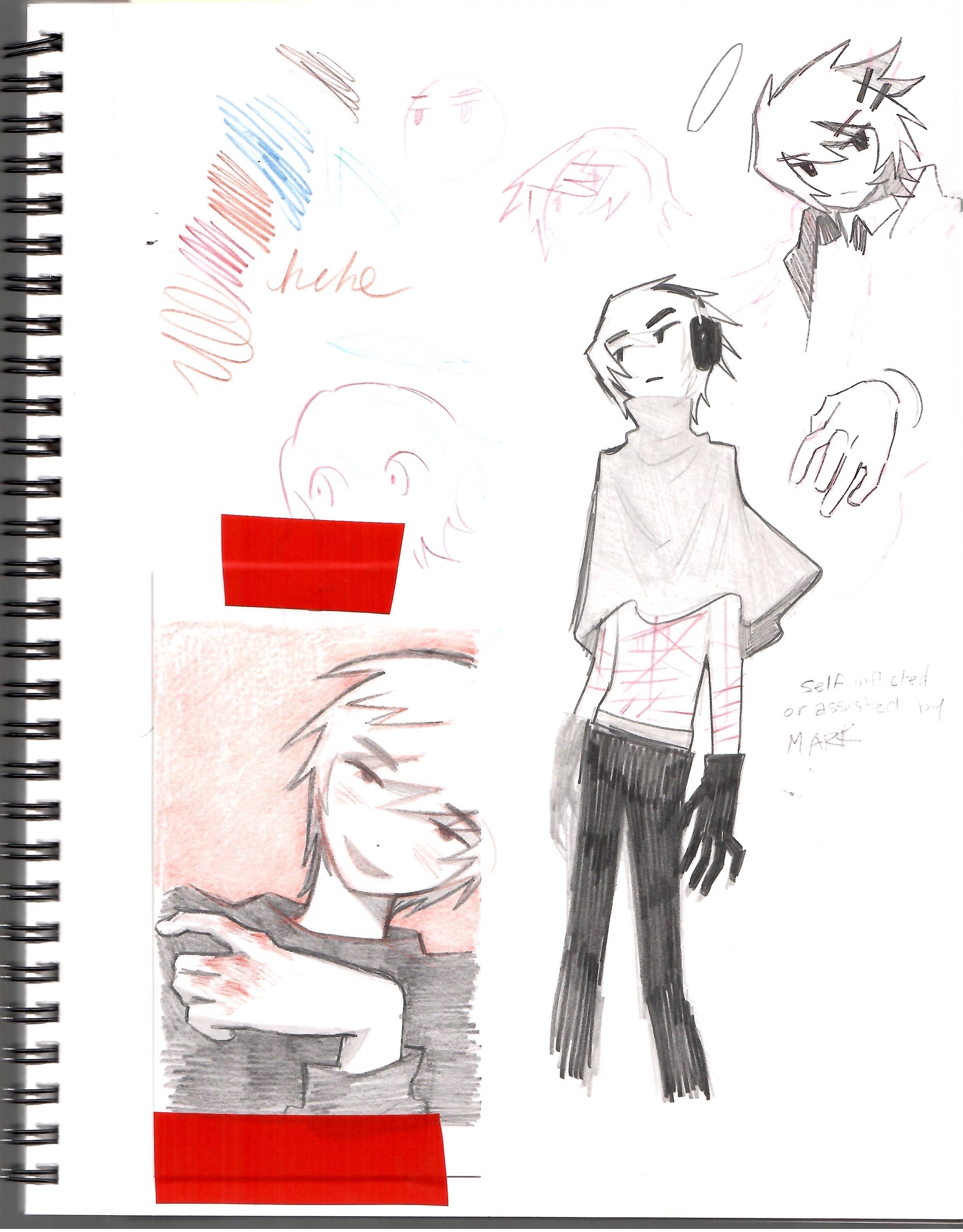 various sketchbook page 31