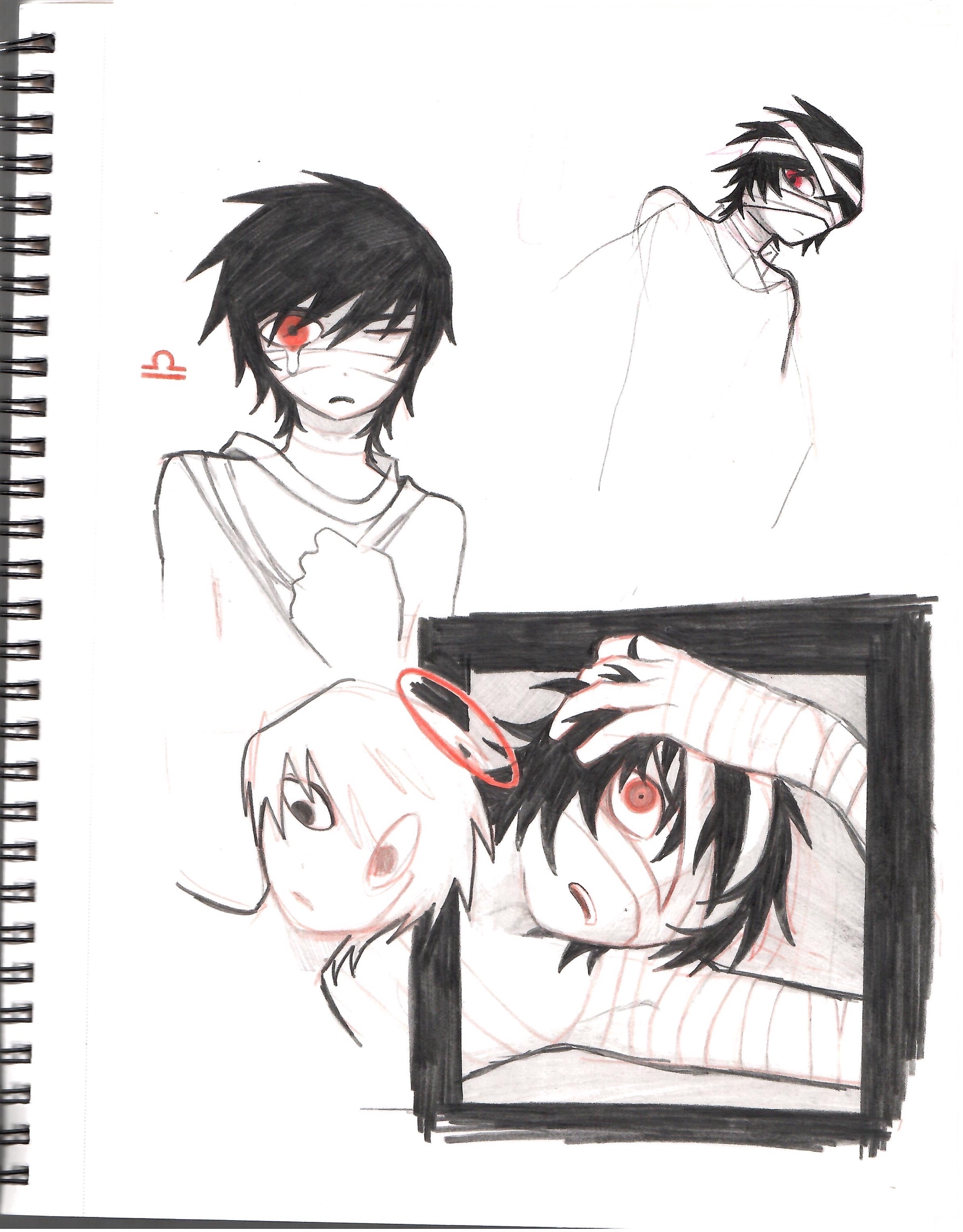 various sketchbook page 35