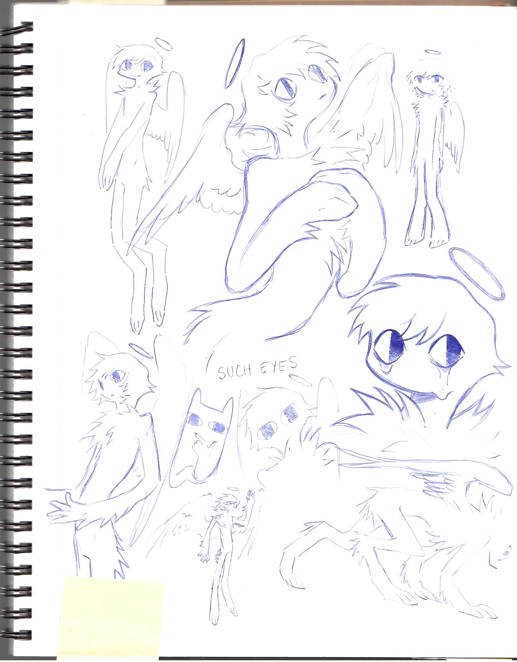 various sketchbook page 28