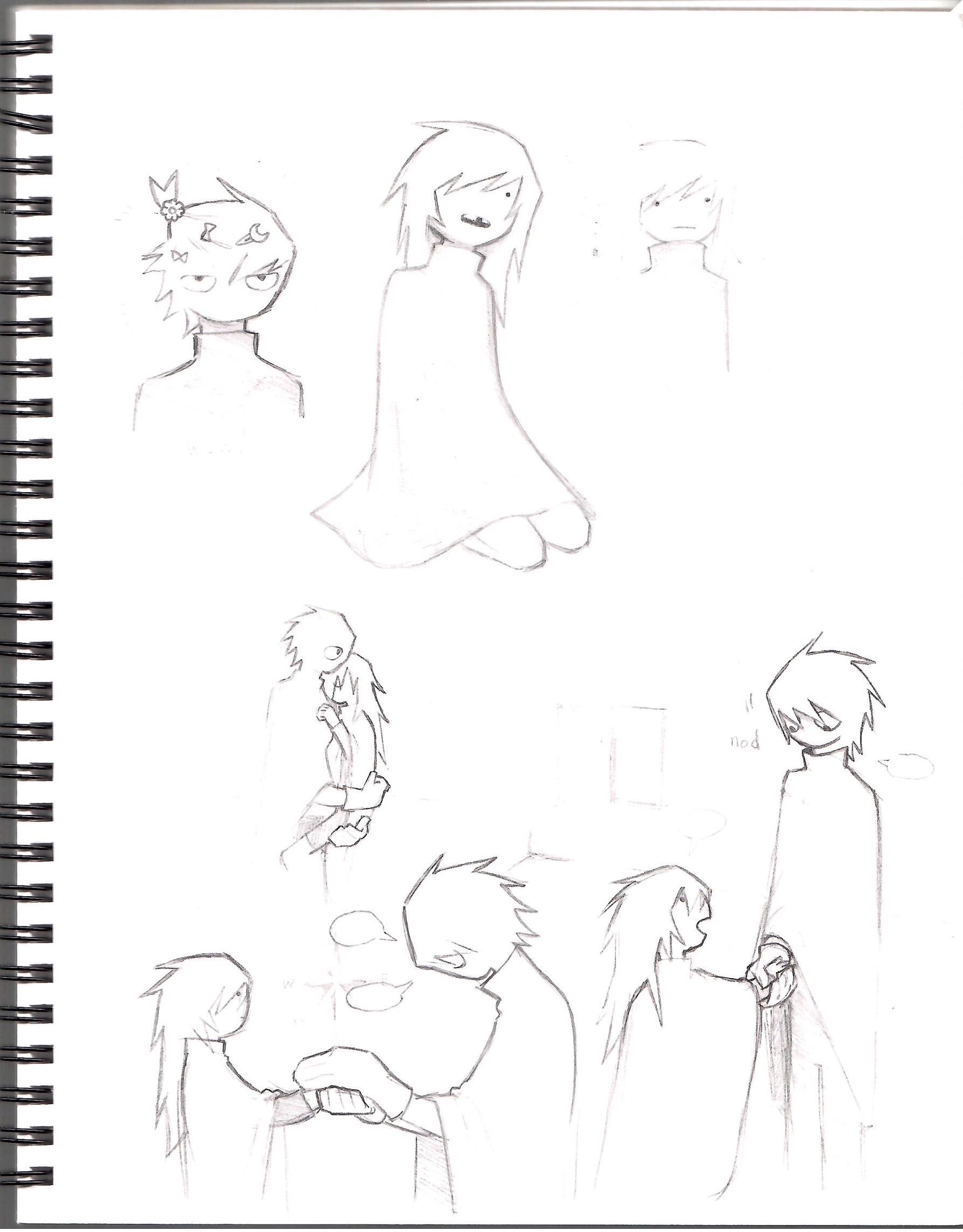 various sketchbook page 8