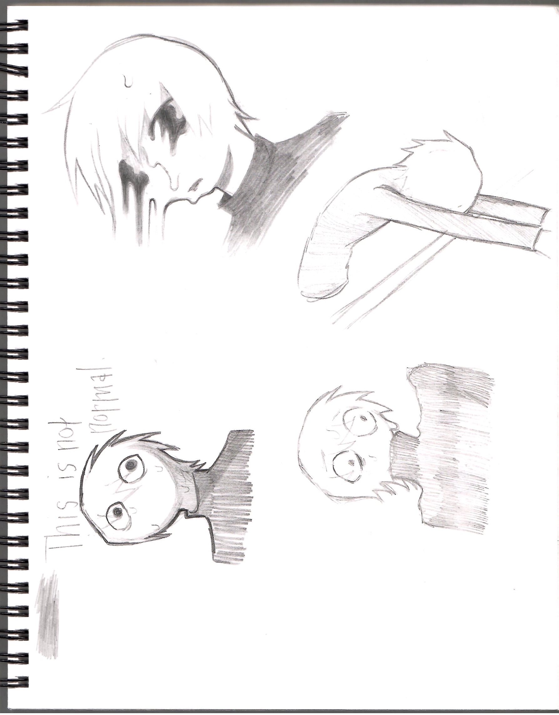 various sketchbook page 6