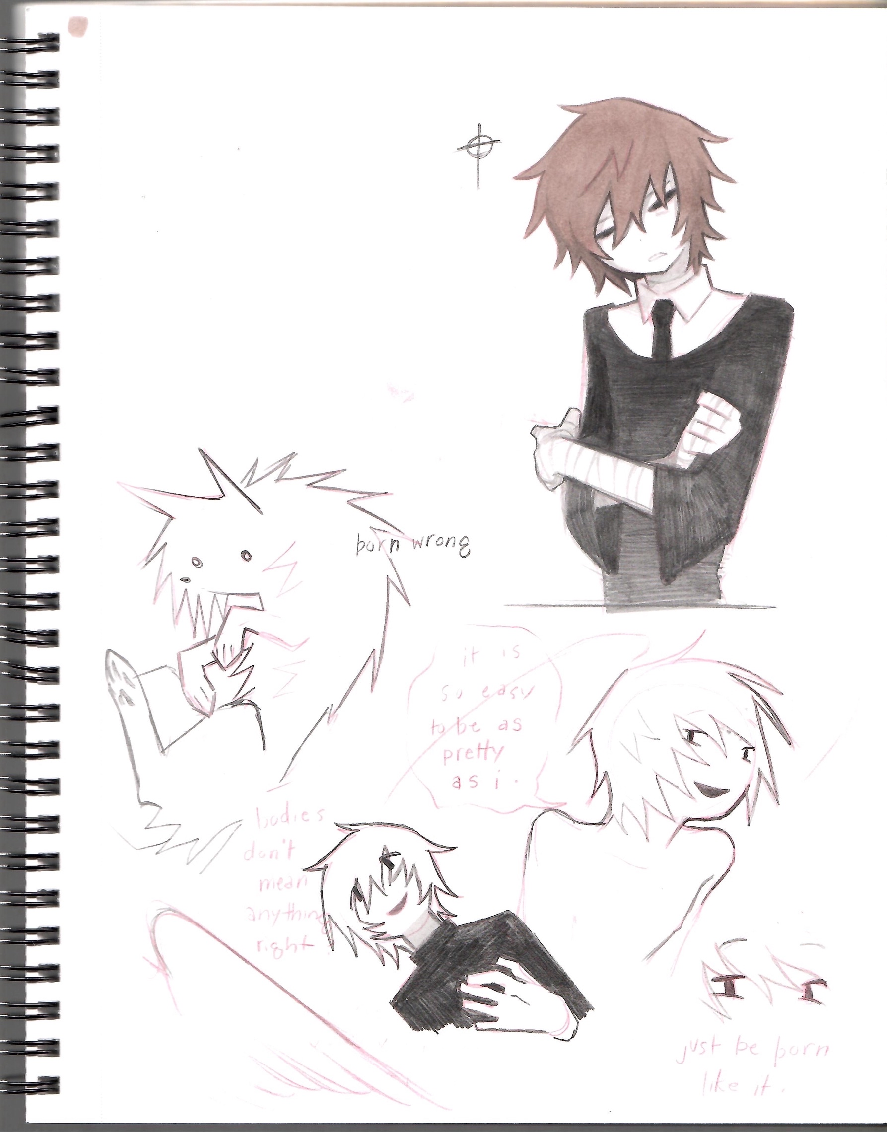 various sketchbook page 16