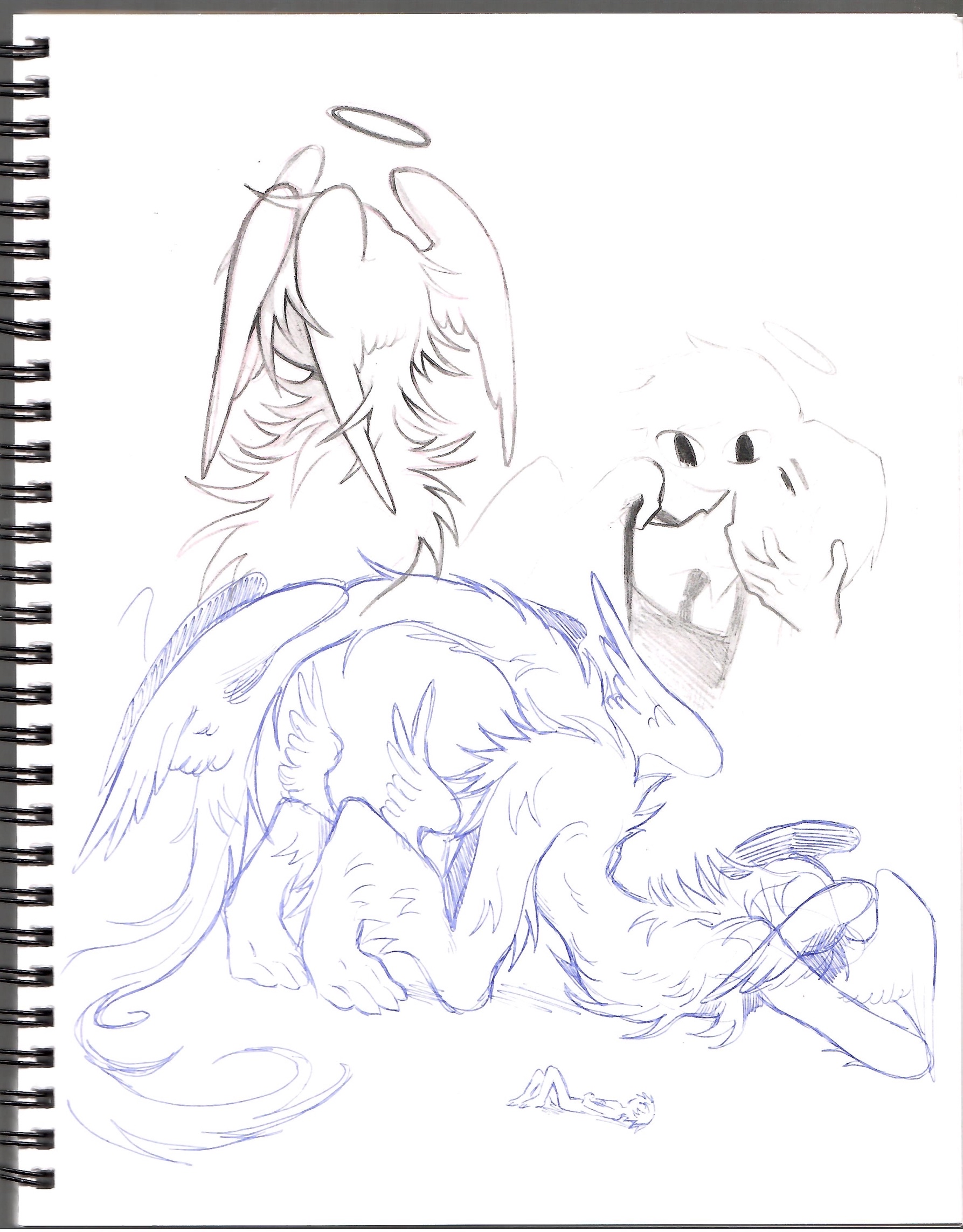 various sketchbook page 40