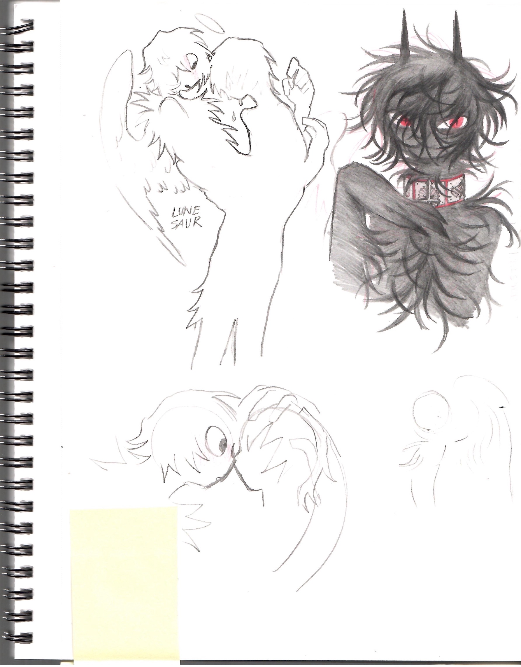 various sketchbook page 25
