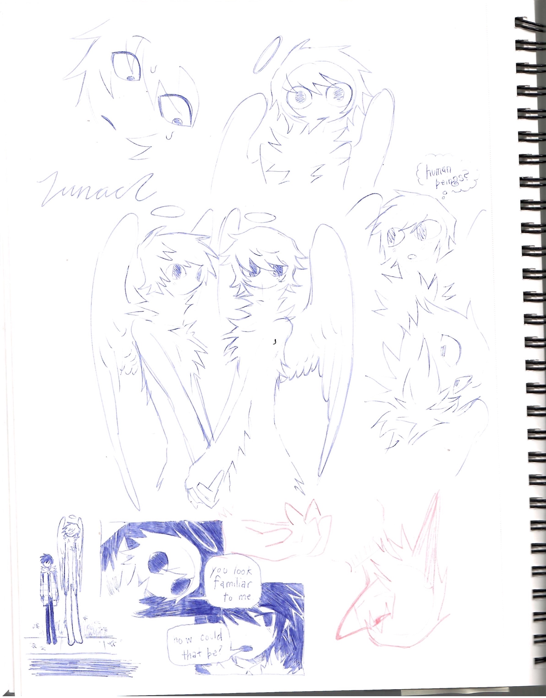 various sketchbook page 30