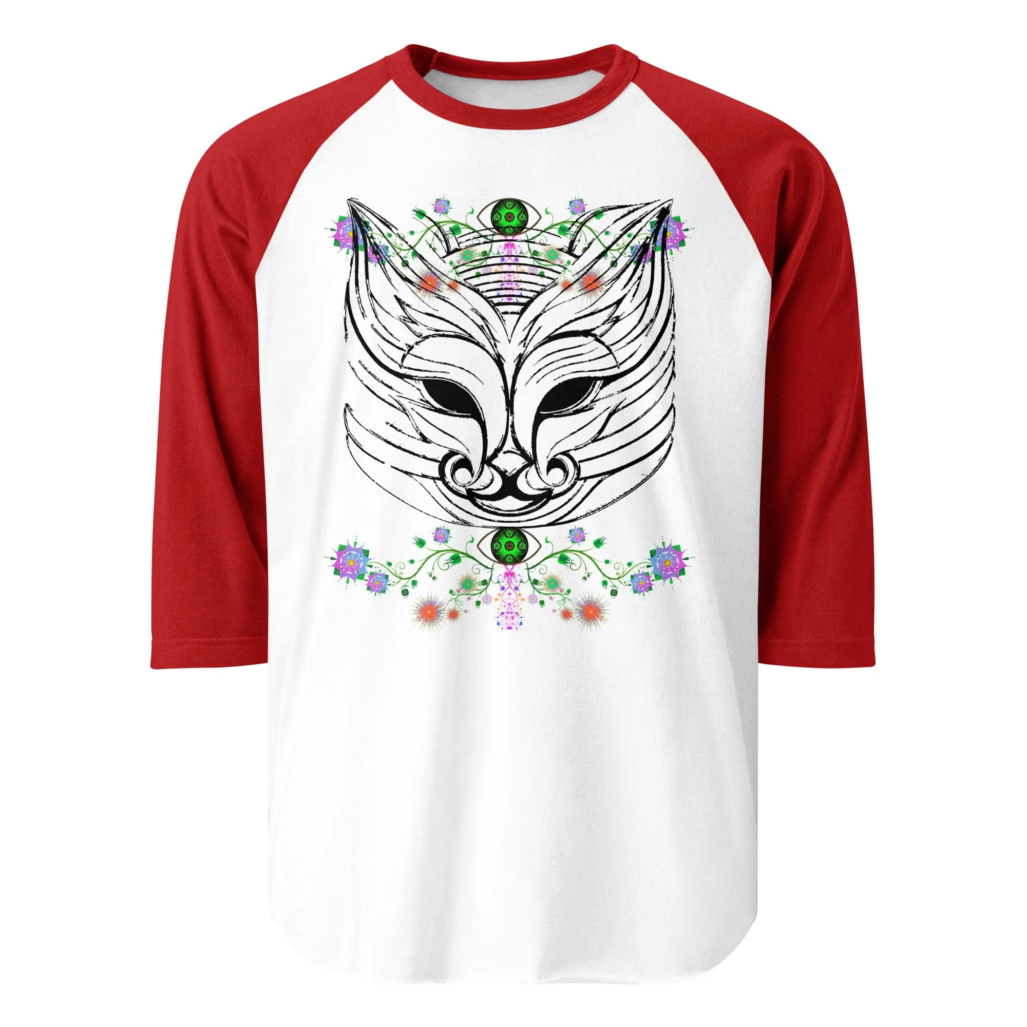 unisex-34-sleeve-raglan-shirt-white-red-front-6a3979a16ef2c.jpg