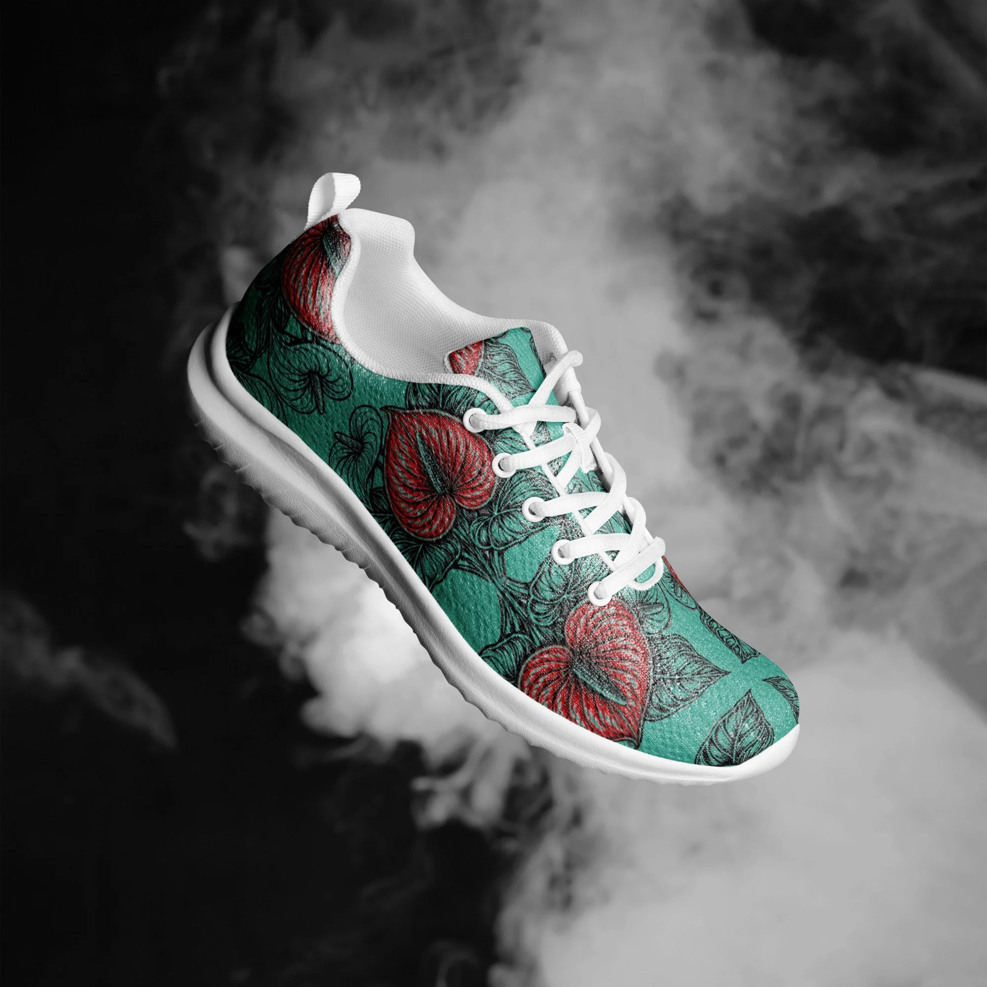 Anthurium athletic shoes