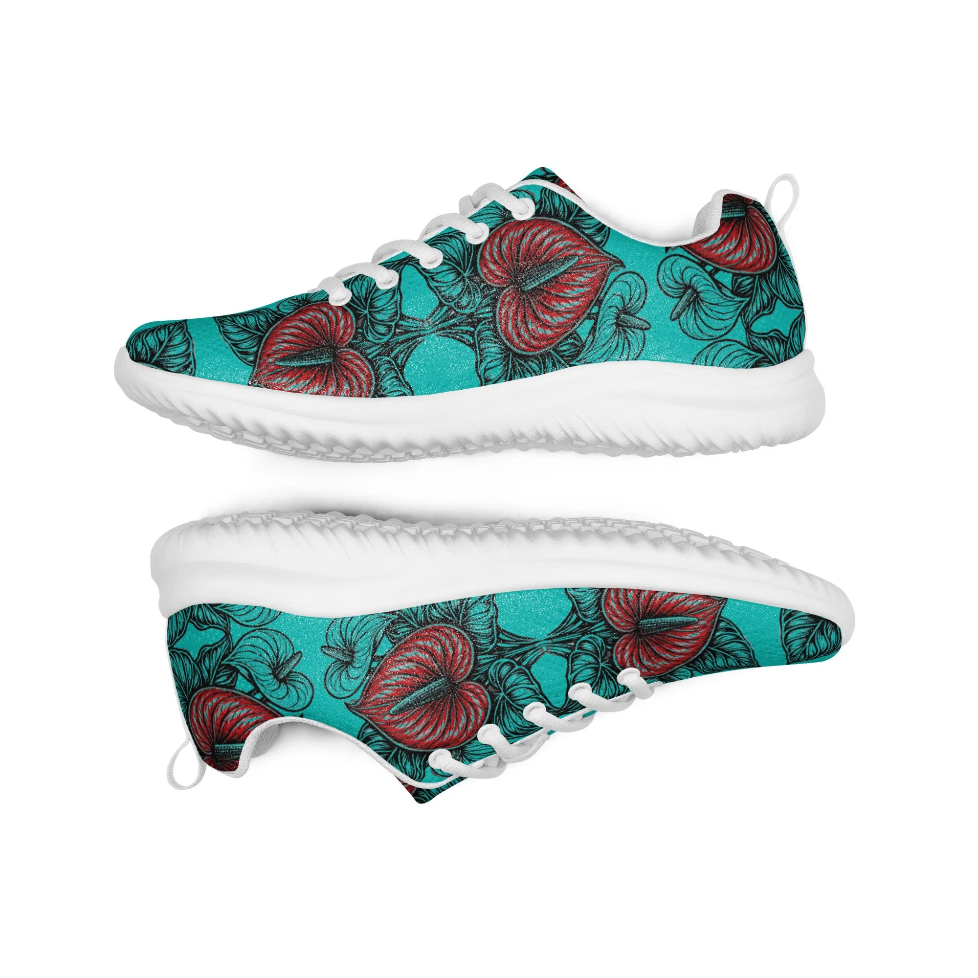 Anthurium athletic shoes