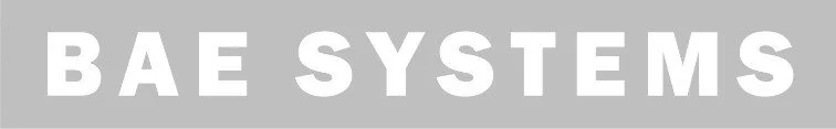 Gray background with white text reading 'BAE SYSTEMS'