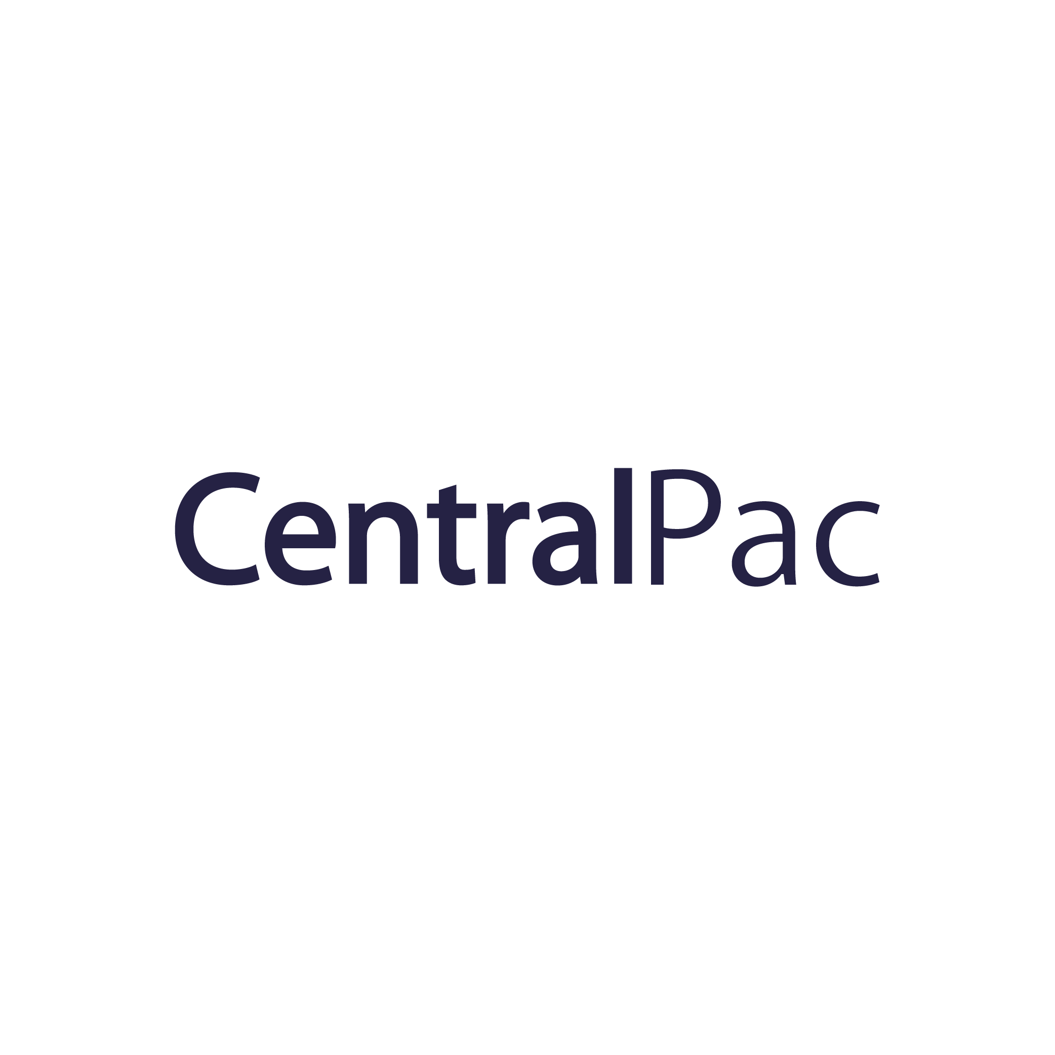 Logo of Central Park on a black background.