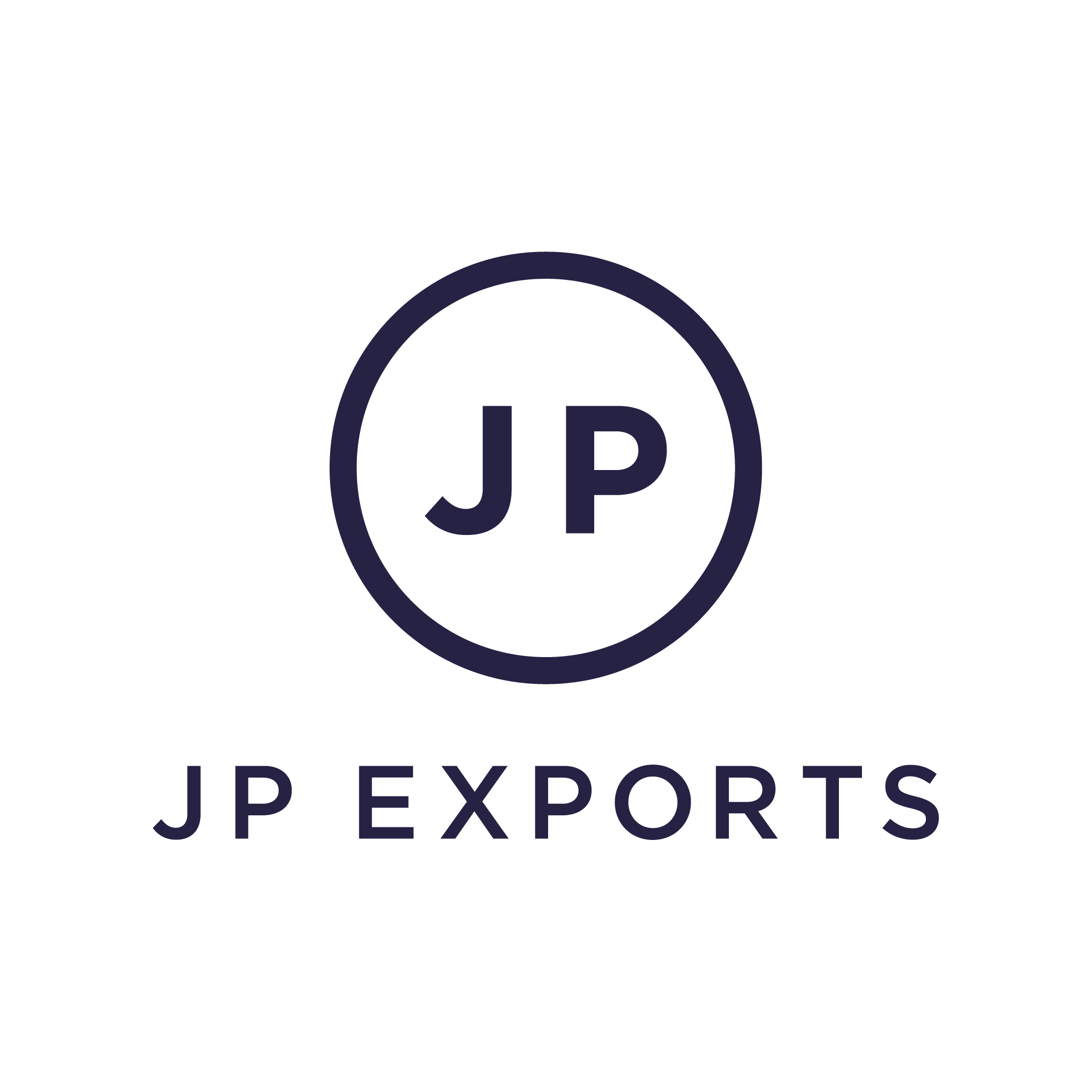 J.P. Morgan logo with large 'JP' inside a circle and the words 'J.P. EXPERTS' underneath.