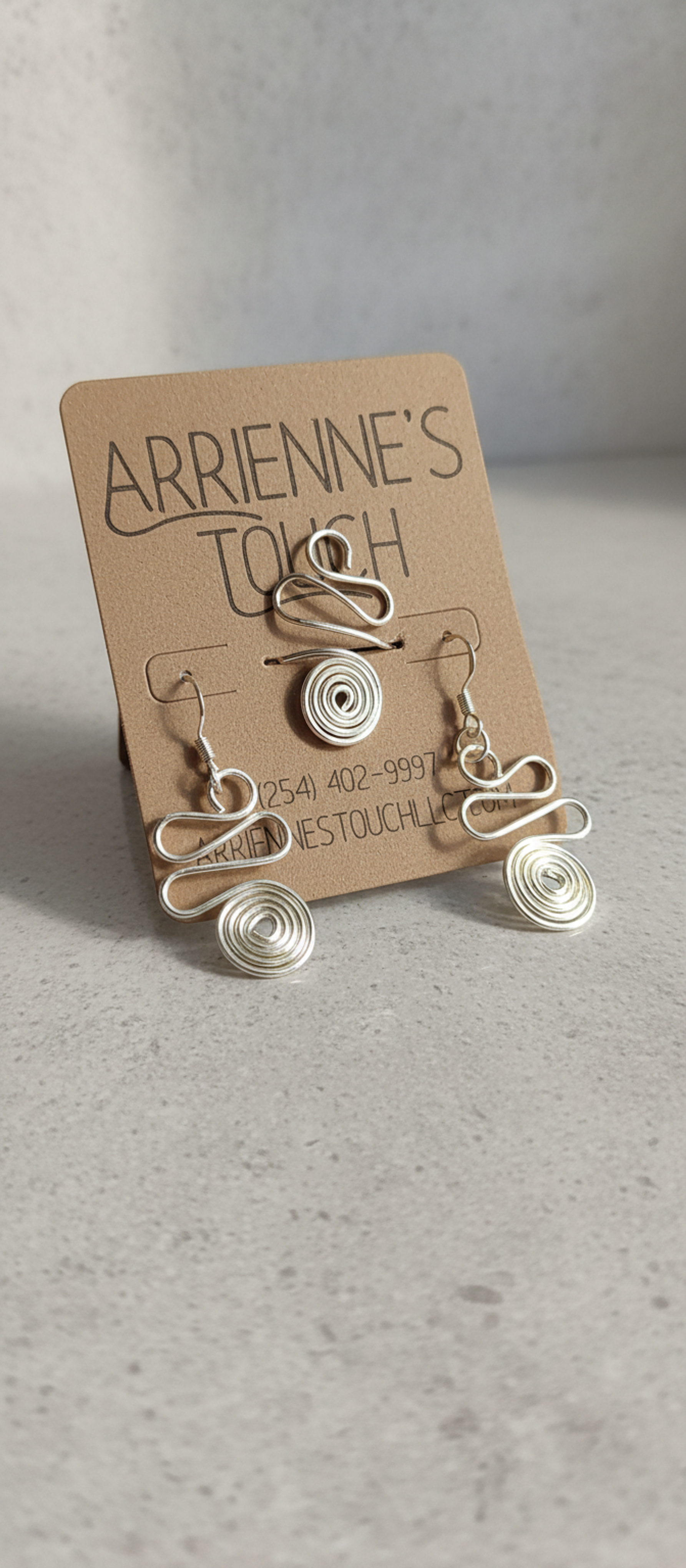 Elegant Swirl Statement Earrings