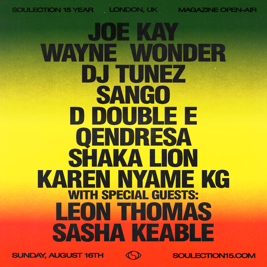 15 Years: The Soulection Experience - London