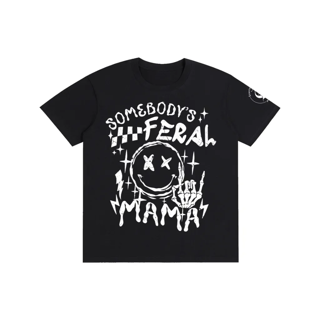 White Somebodys Feral Mama Mothers Day.webp