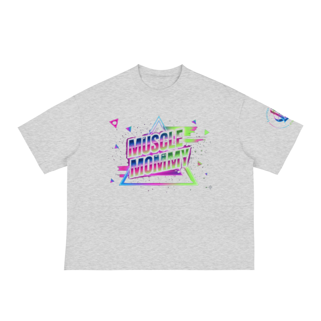 Neon Muscle Mommy Grey Crop Front.png