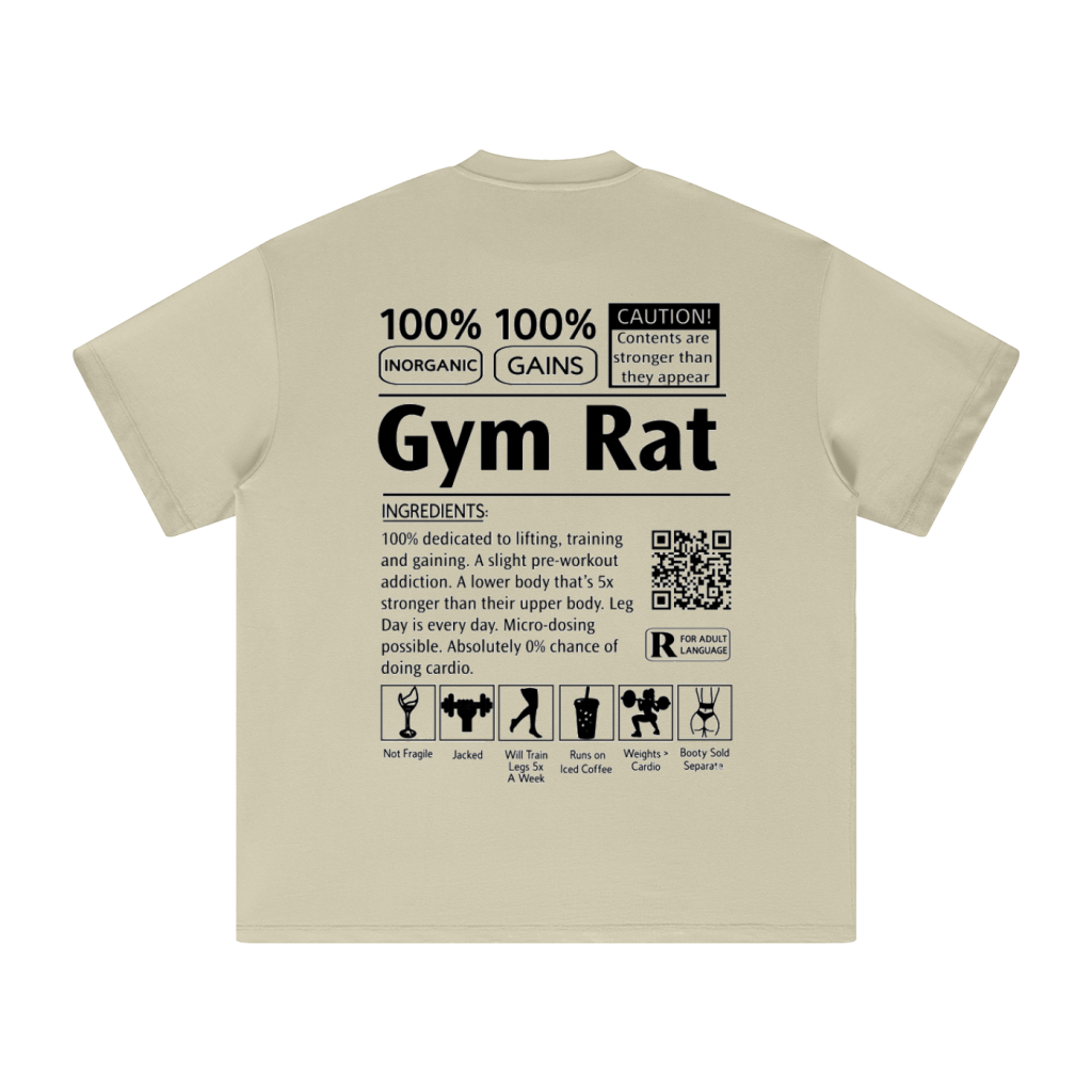 Gym Rat Womens Tan Back.png