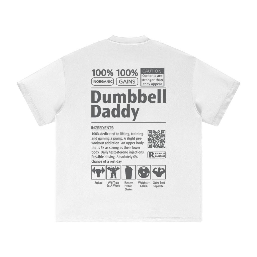 Greyed Dumbbell Daddy White Back.png