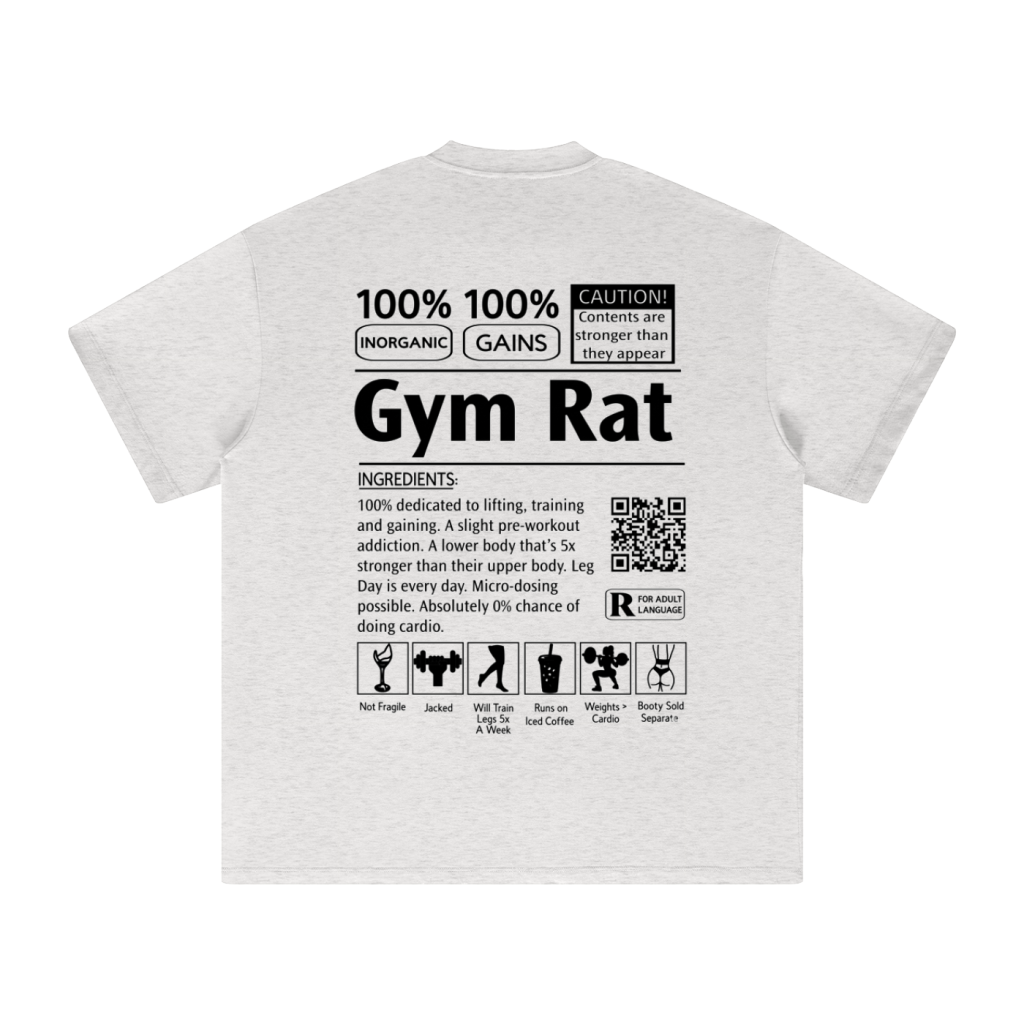 Gym Rat Womens Grey Back.png