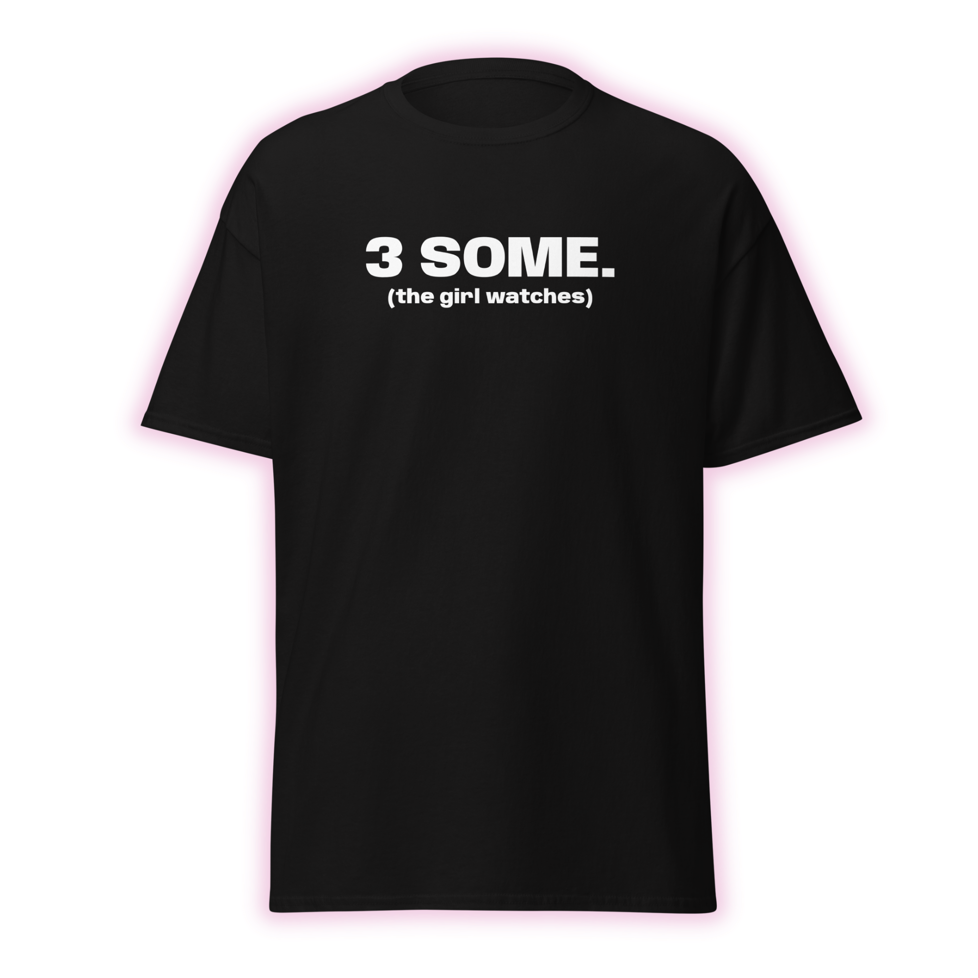 Black 3 Some. Shirt