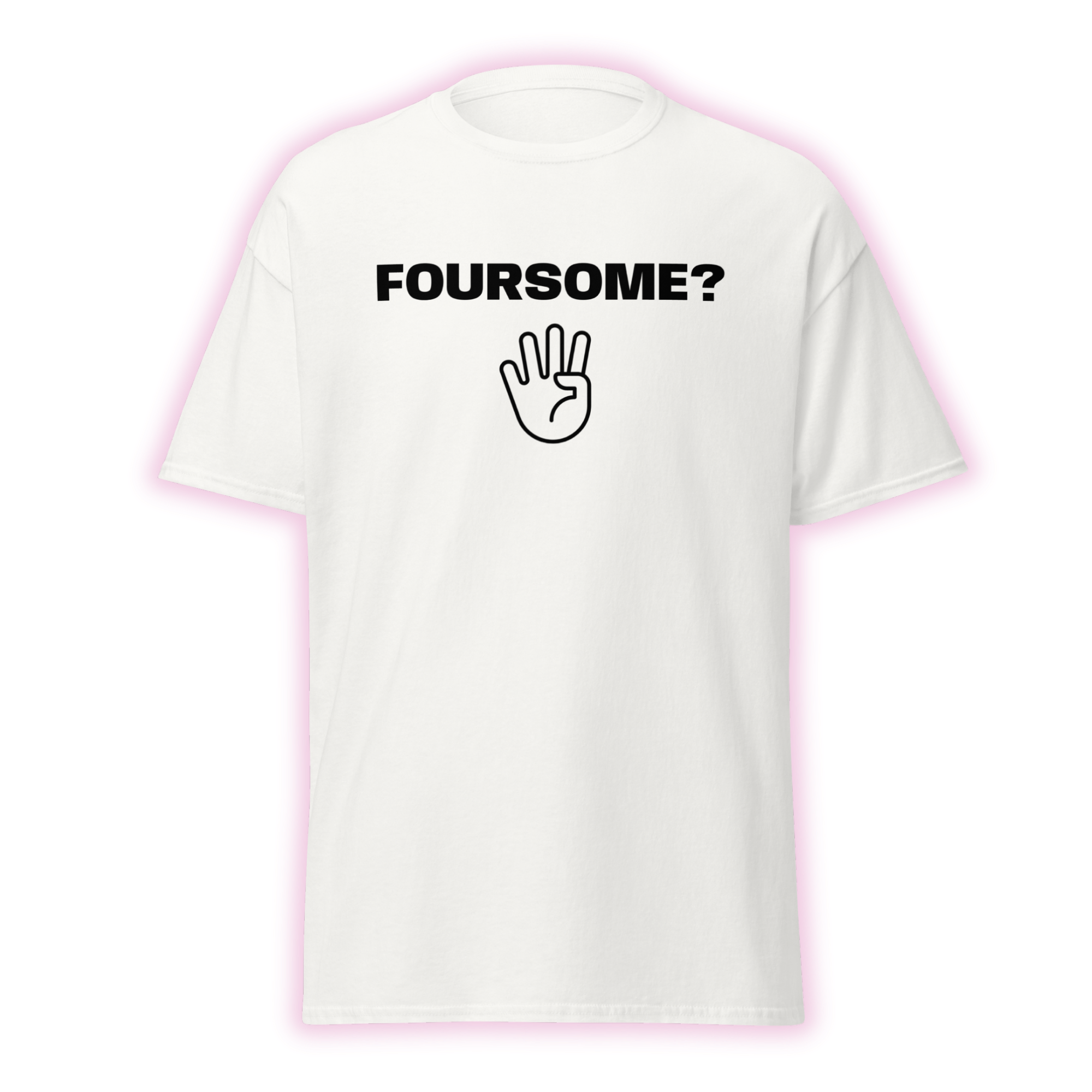 White Foursome Shirt