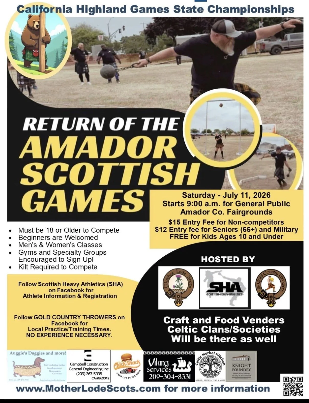 Amador Scottish Games 