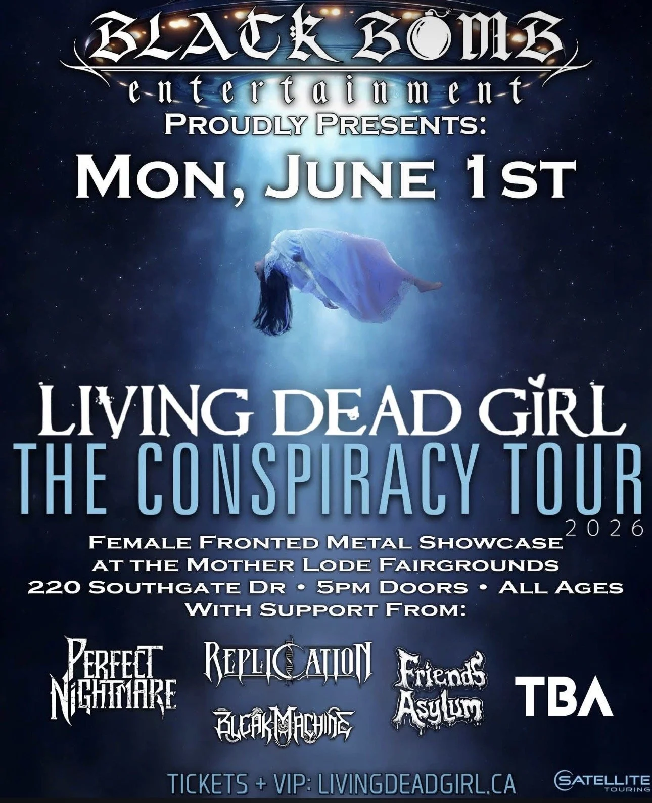 Living Dead Girl — Conspiracy Tour 2026
