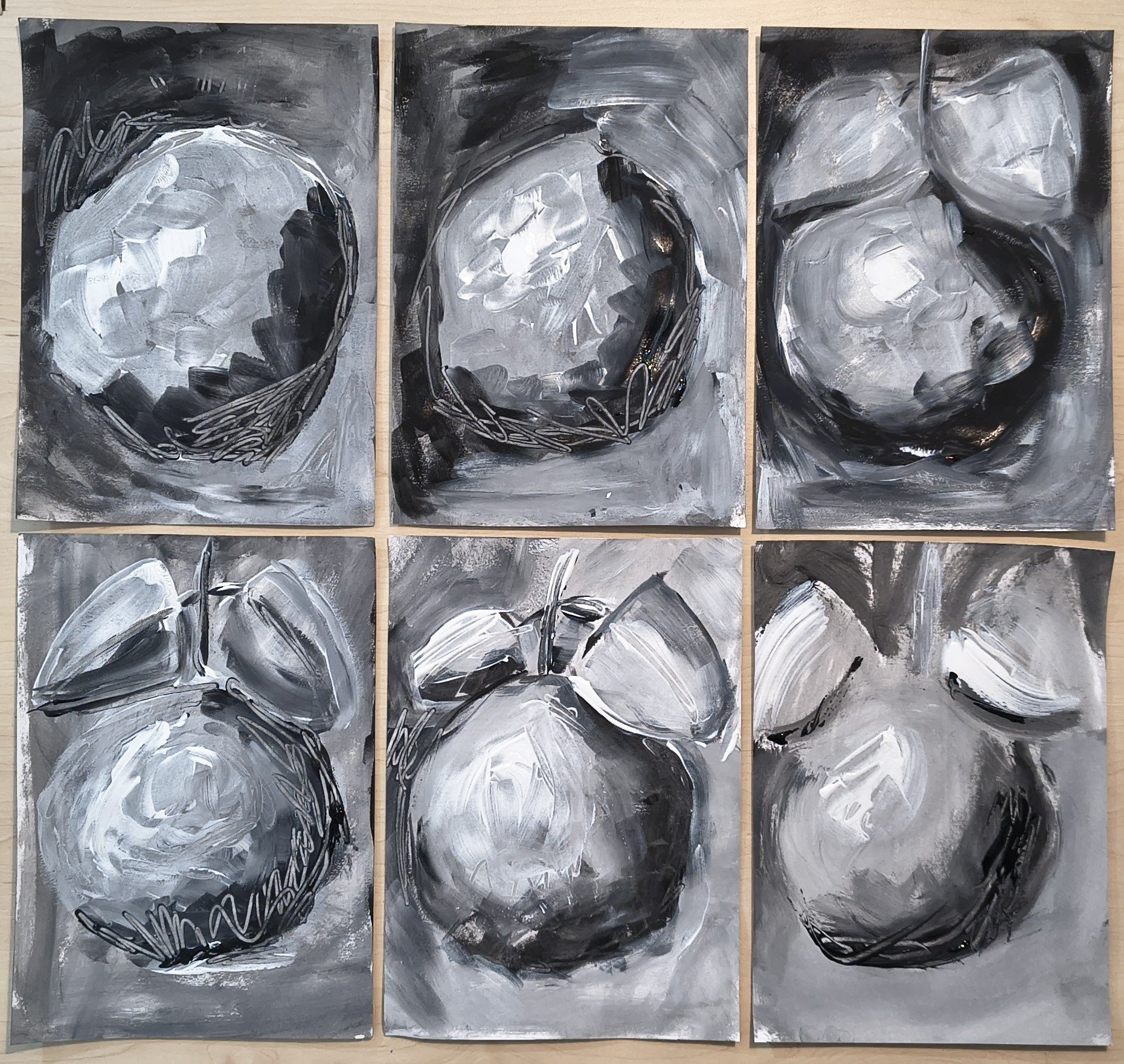 Chrystel Galea art Quince BW studies.jpg